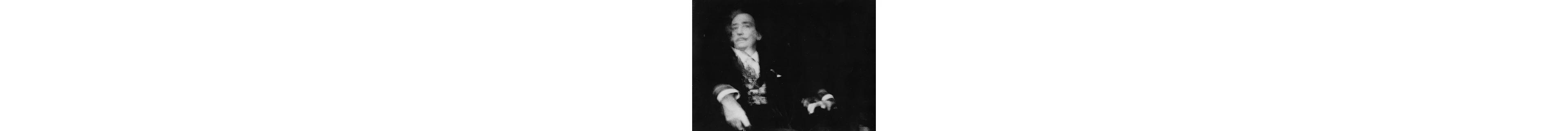 Salvador DALI – Photo argentique signée