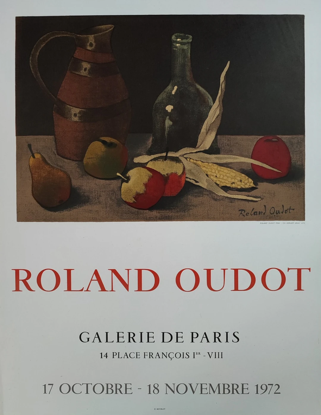 Roland Oudot ((1897-1981) d’après - Exposition à la Galerie de Paris