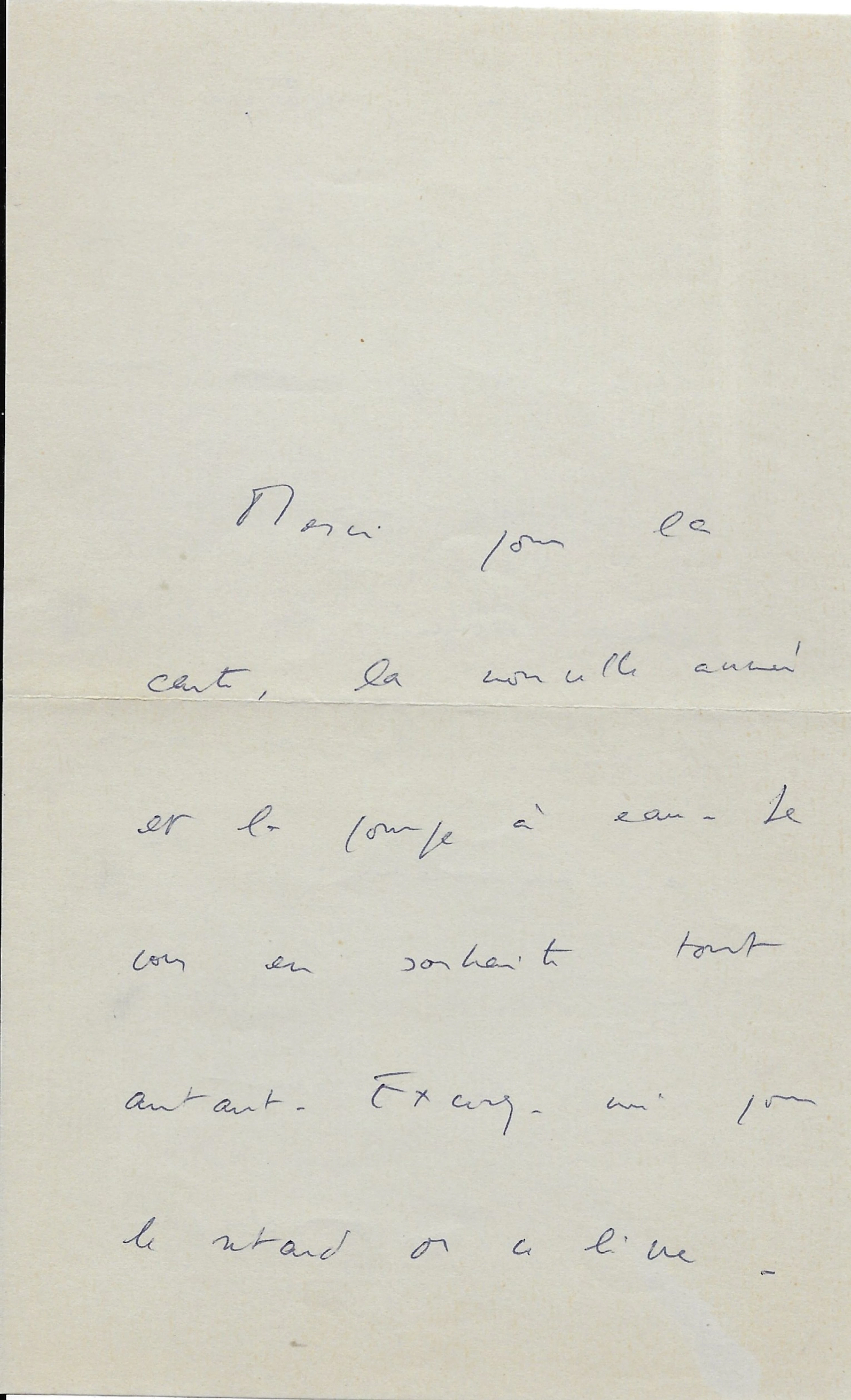 Françoise SAGAN - Lettre autographe signée