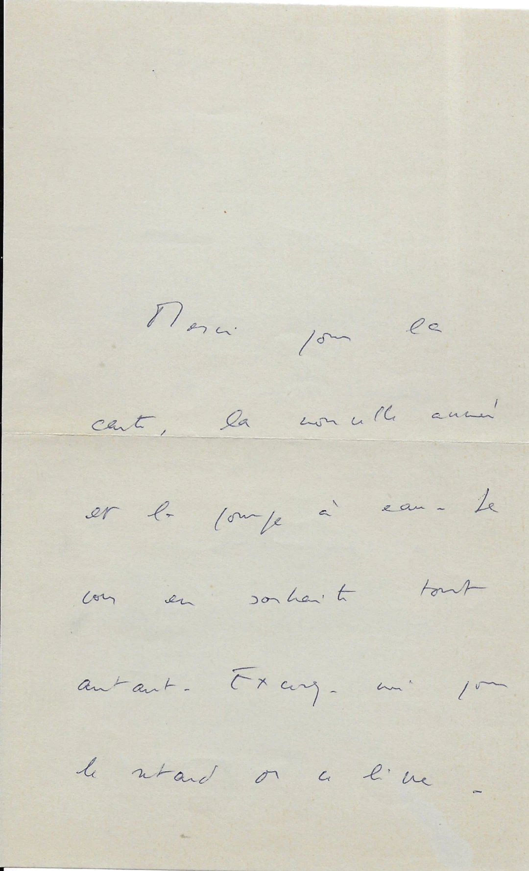 Françoise SAGAN - Lettre autographe signée