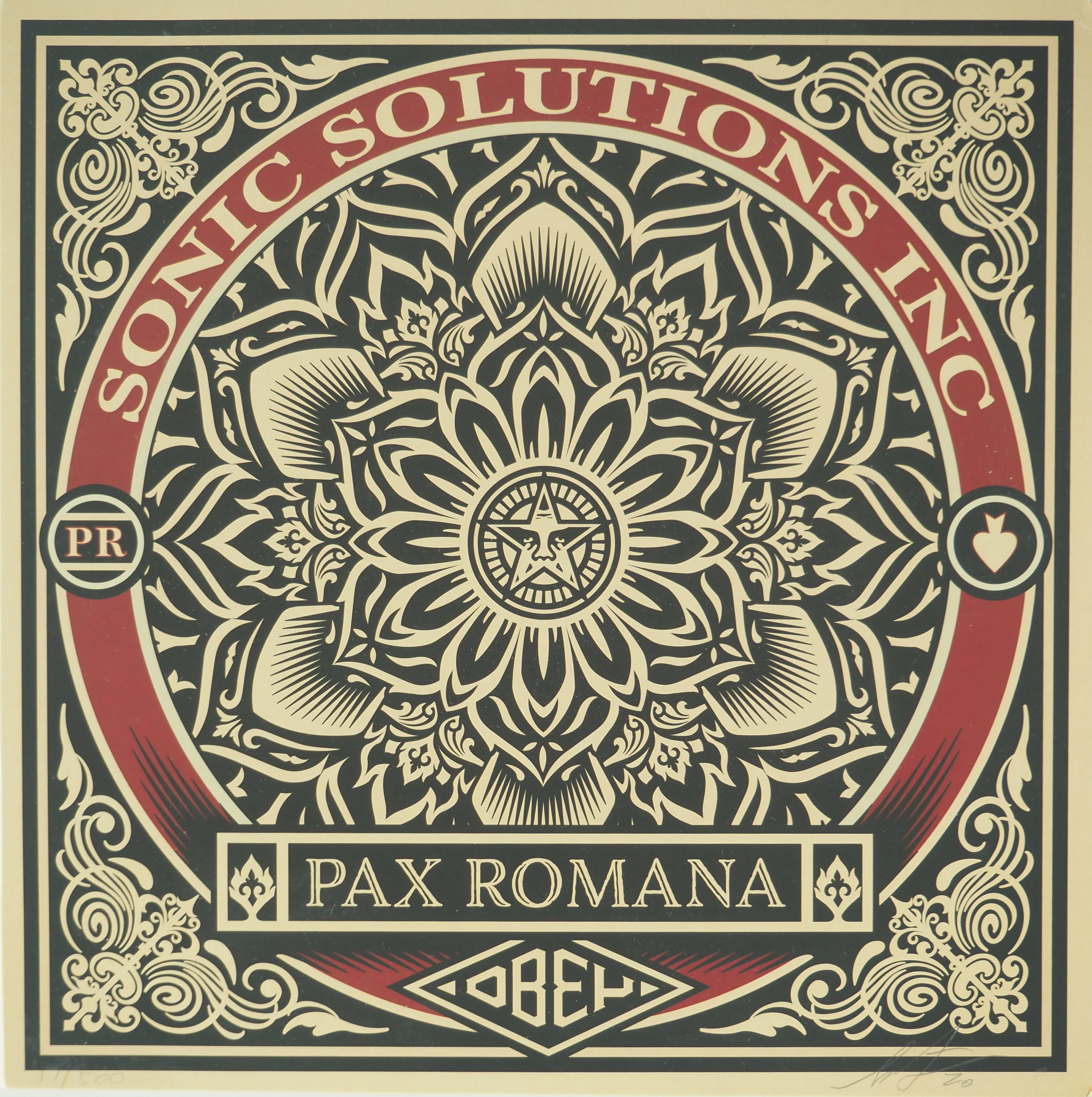 Shepard FAIREY (OBEY) : Pax Romana - Vinyle signé