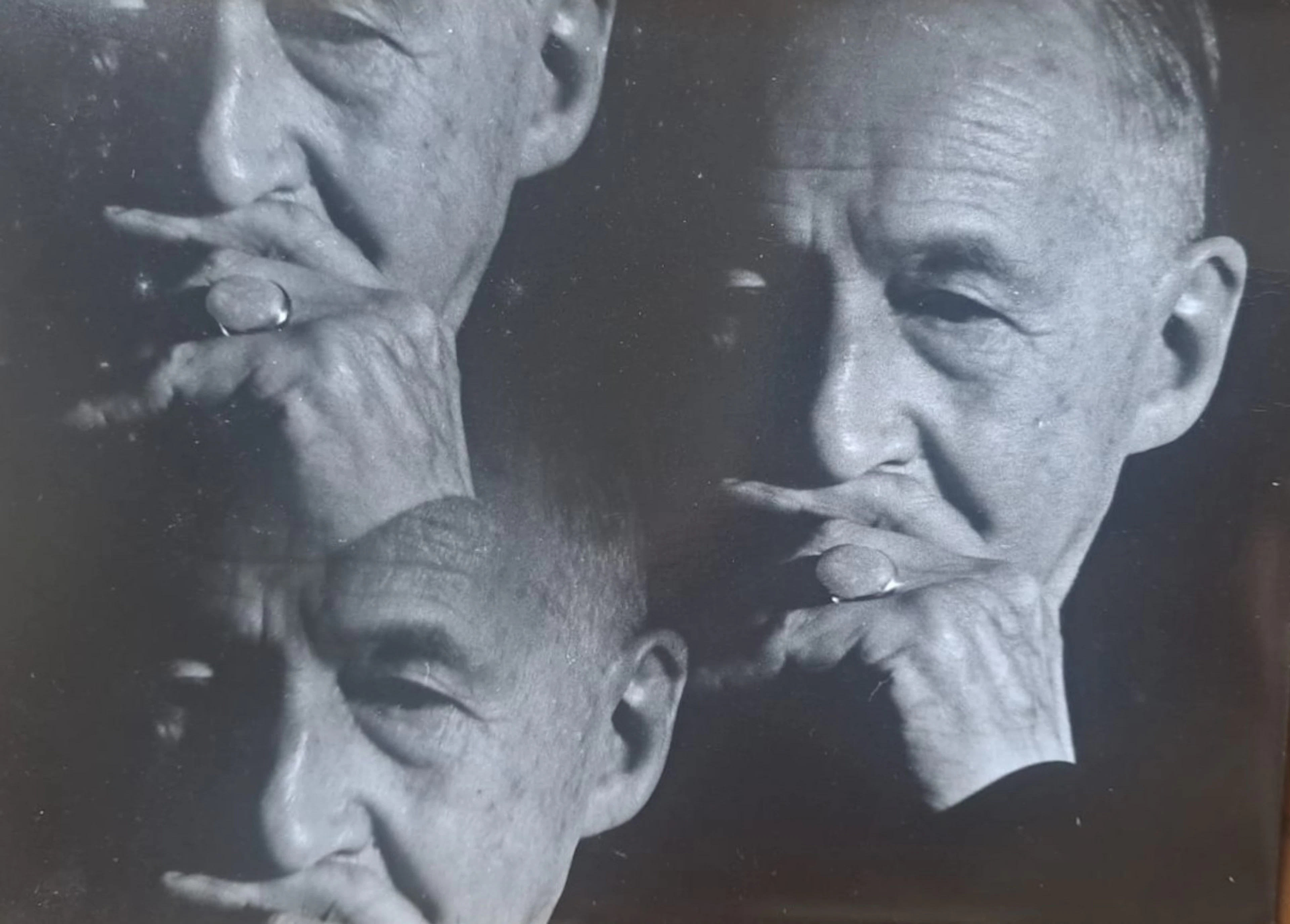 Daniel Wallard - Marcel Jouhandeau, 1968 - Tirage argentique
