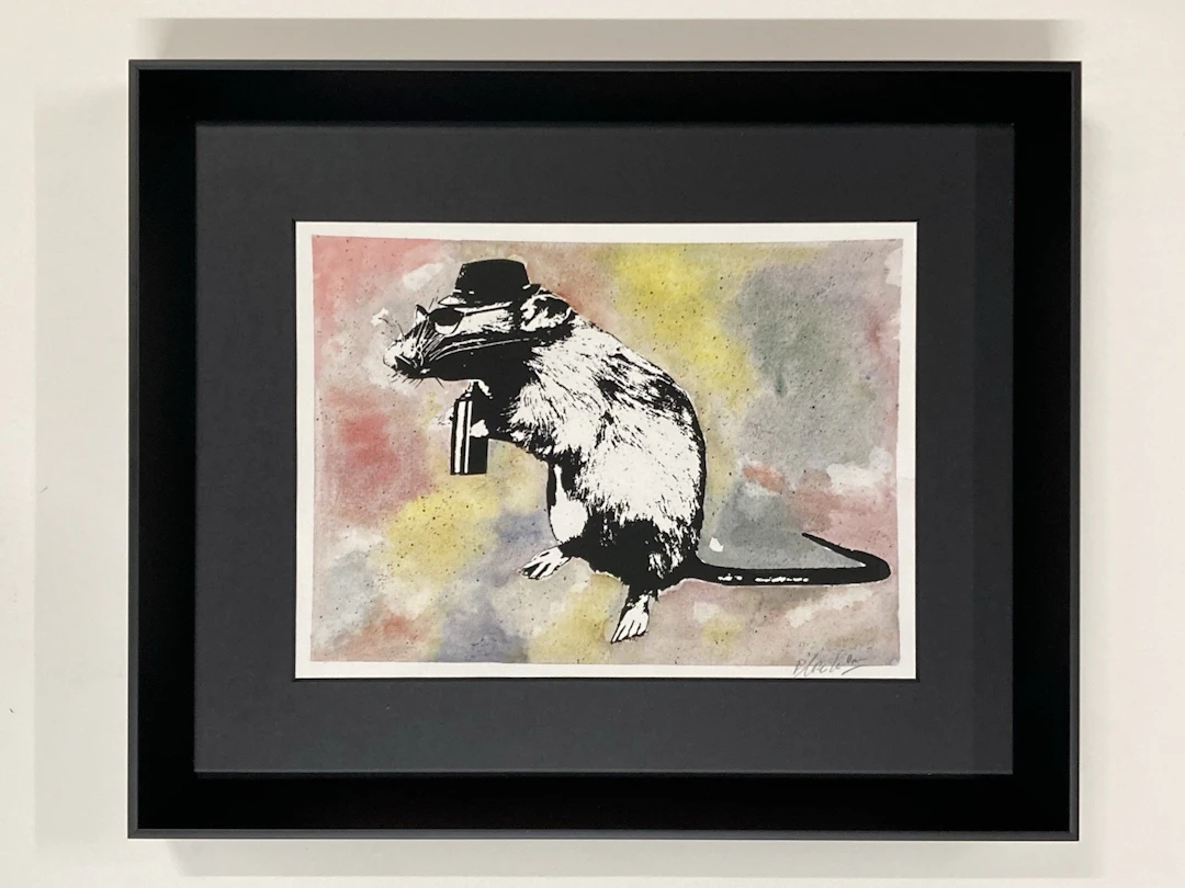 Œuvre unique Blek le Rat : Paraphernalia