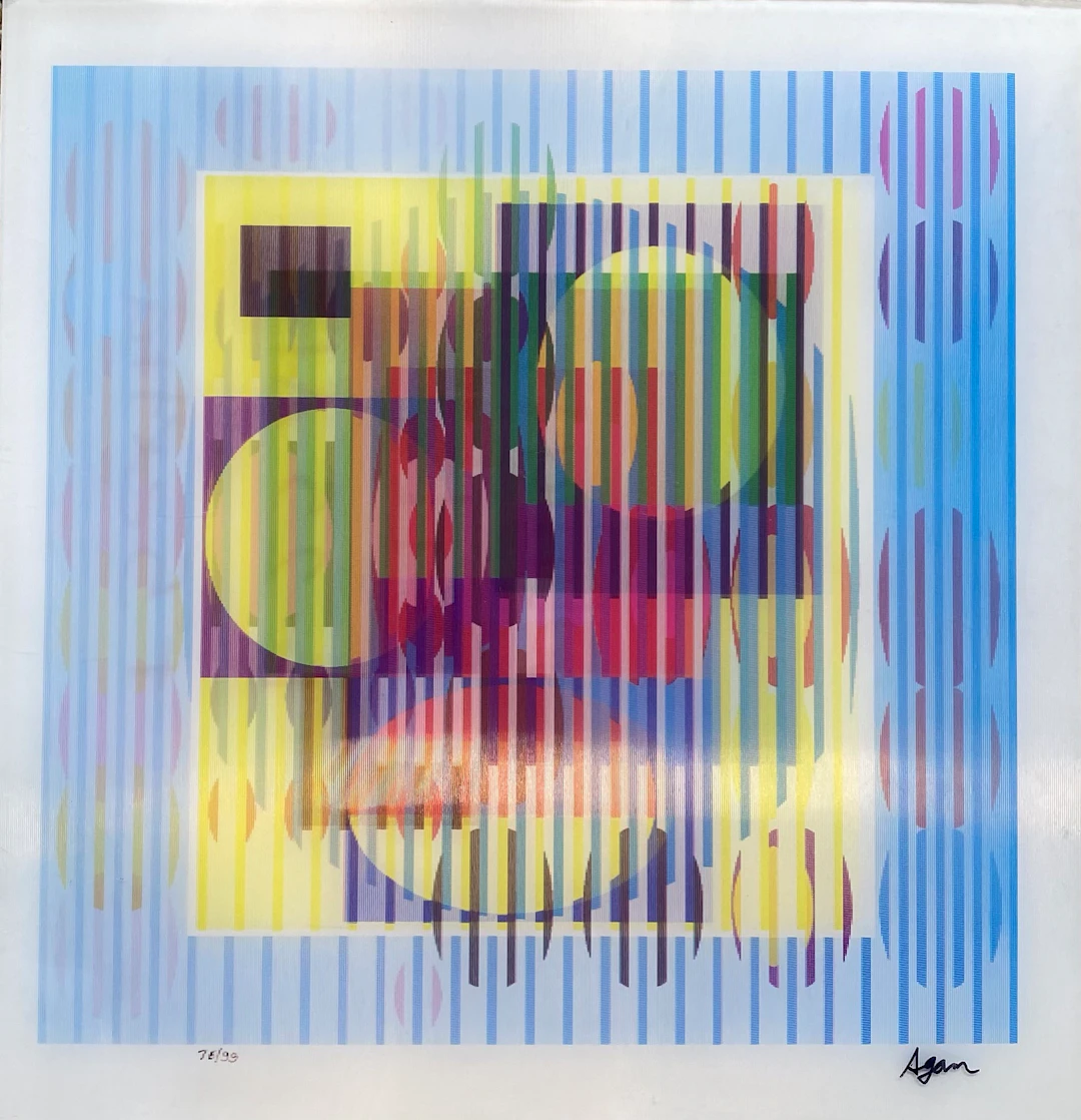 Yaacov Agam - Yellow Haze, from The Evolution Suite I - Agam