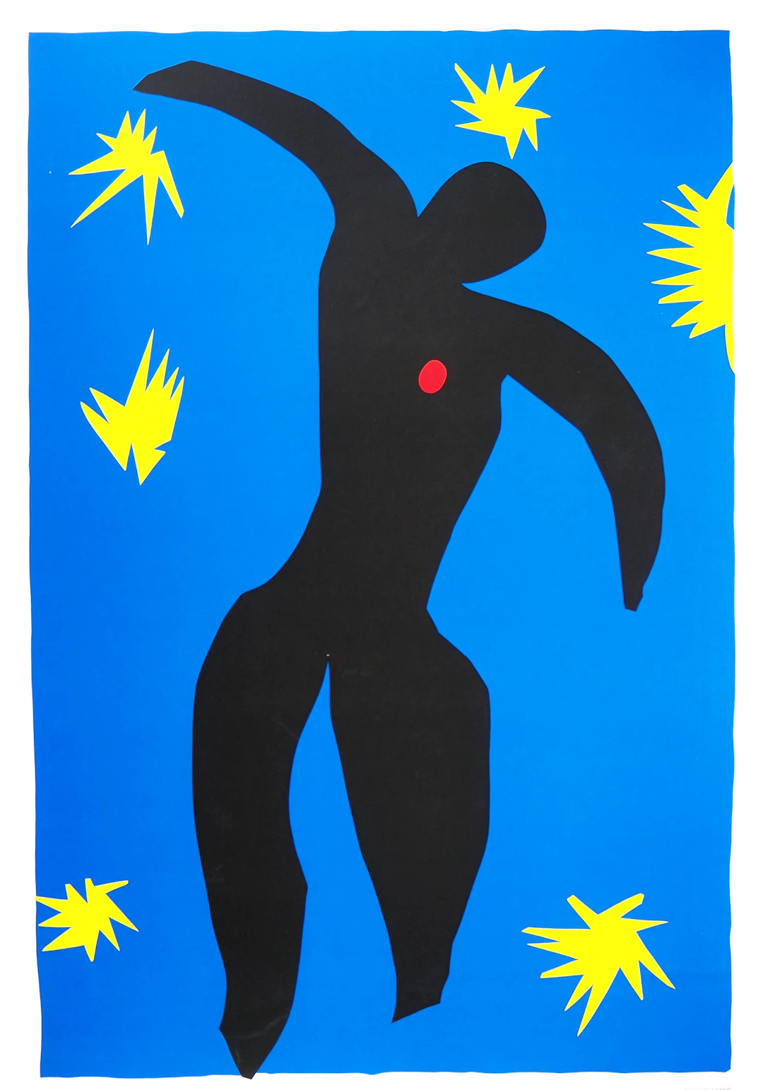 Henri MATISSE (d’après) : La chute d’Icare - Sérigraphie