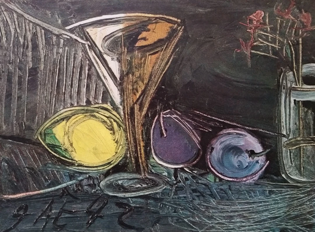 Pablo PICASSO (d’après) - Nature morte, 1942 - Impression