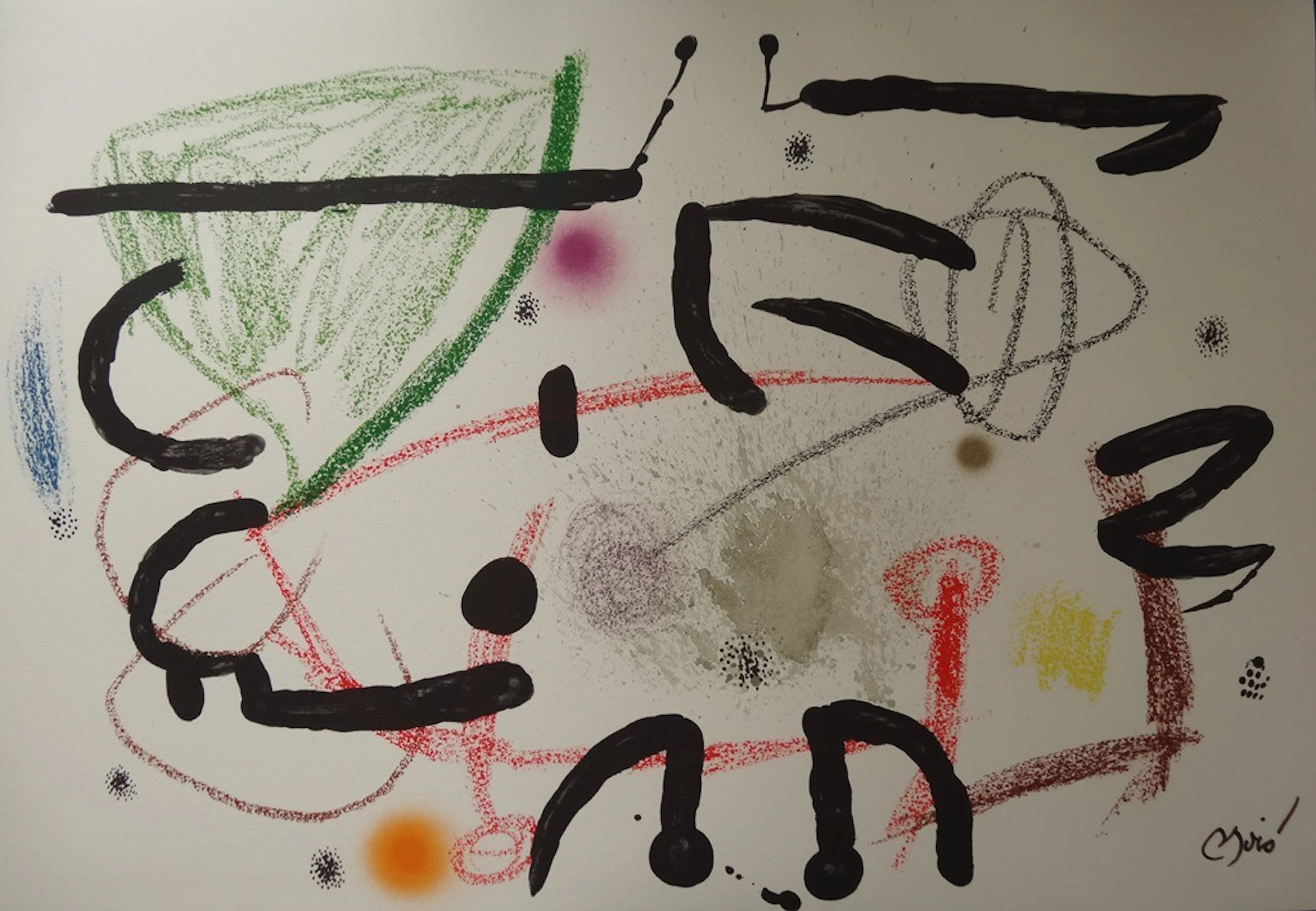 Joan MIRO : Maravillas con variaciones acrosticas 15 - Lithographie