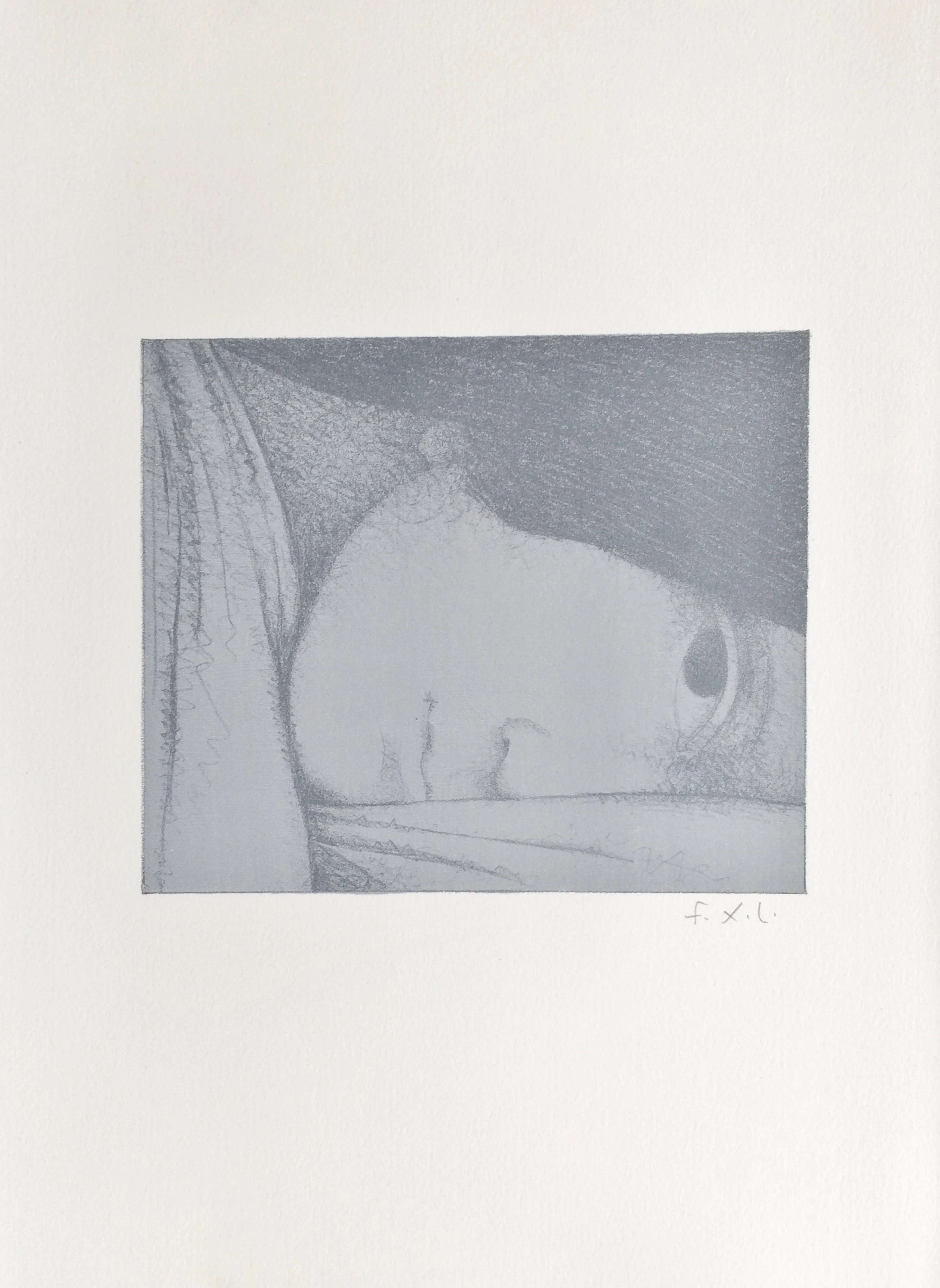 François-Xavier LALANNE - Le moustique, 2003 - Lithographie originale