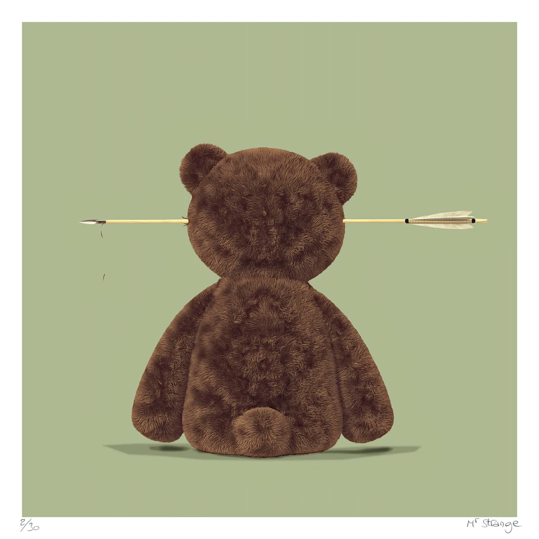 Mr STRANGE - Teddy Adventures I, 2021 - Sérigraphie originale signée