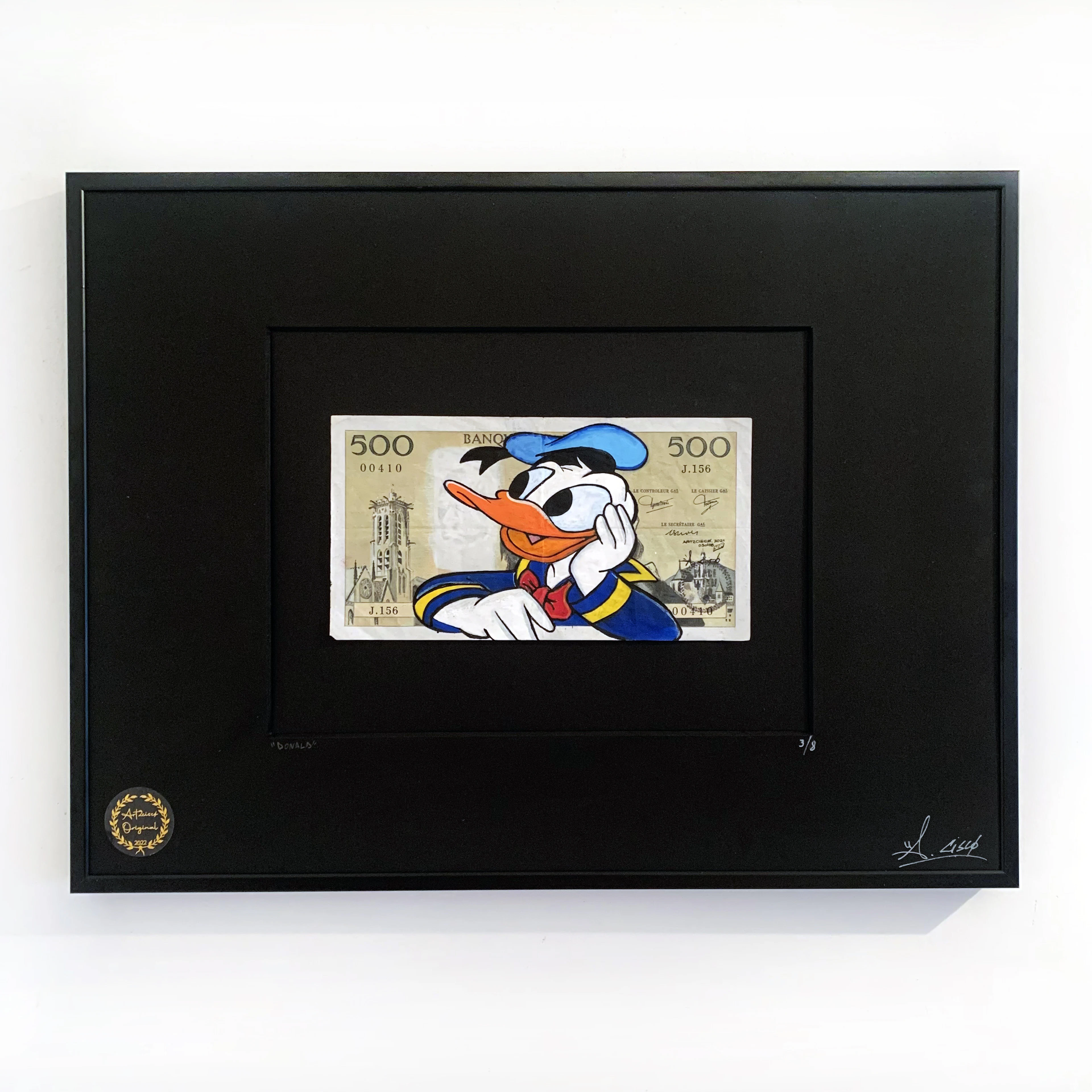 Cisco - Donald, 2026 - Acrylique sur billet