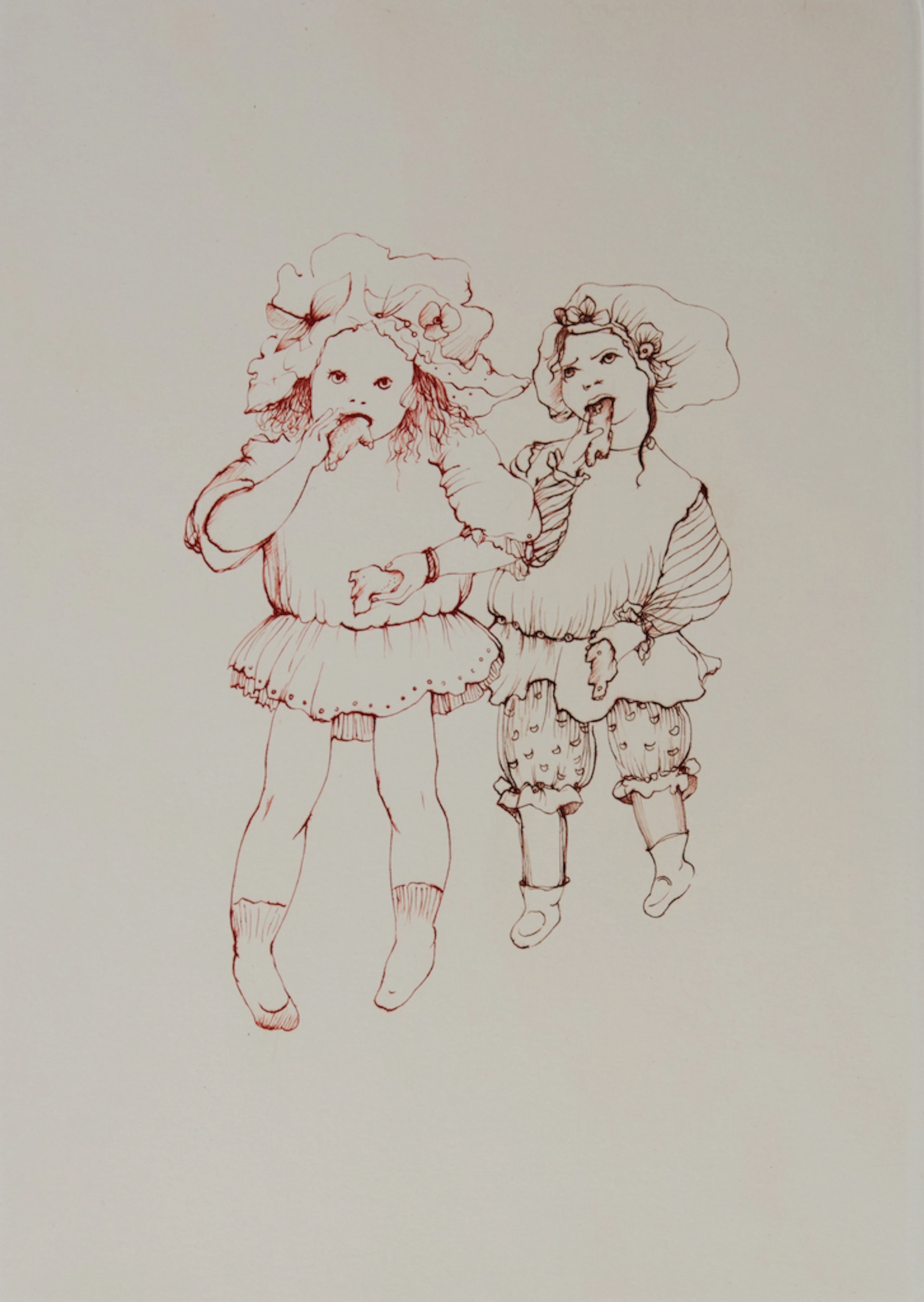 Léonor FINI : Les gourmandes - Gravure originale signée