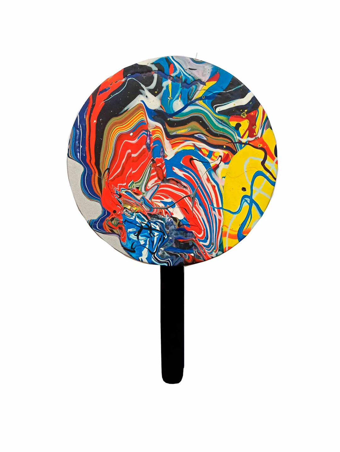 Katrin Fridriks - Lollipops 3 - 2014 - Technique mixte signée