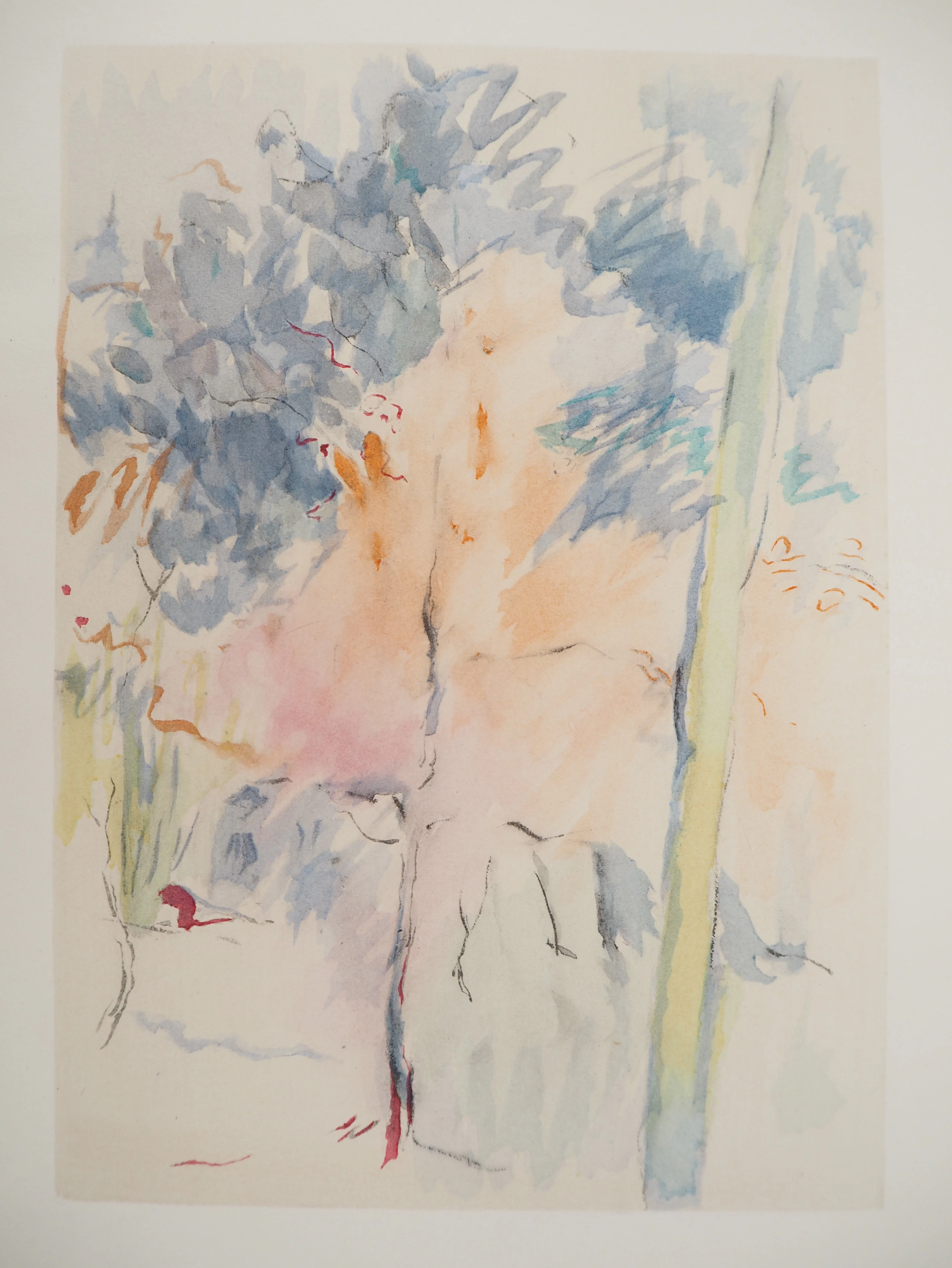 Berthe MORISOT : Impression de printemps, Lithographie