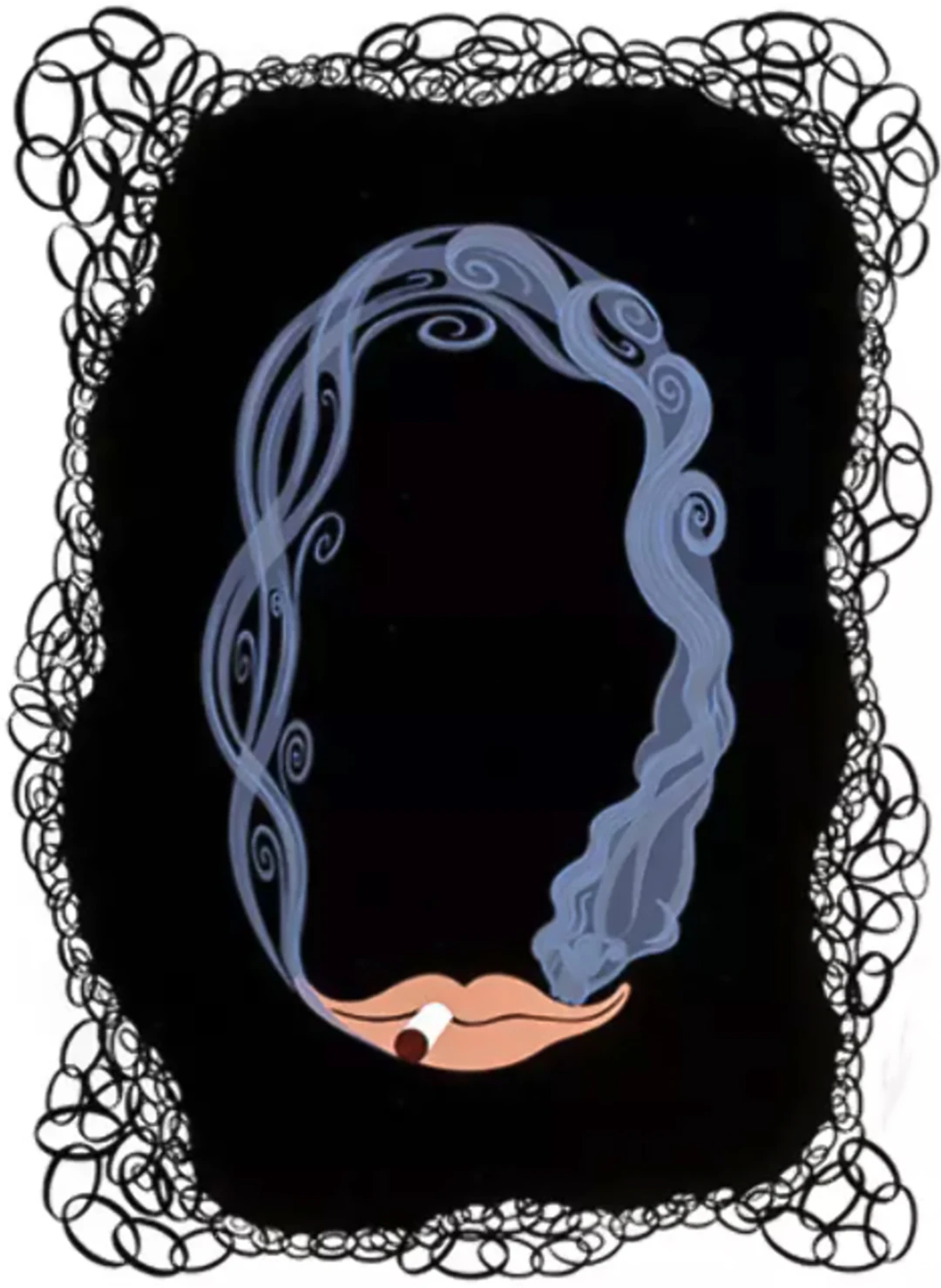 Erté, Numbers, lithographie épreuve d’état, 1980