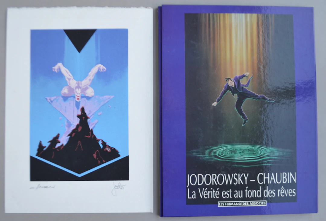 Jojodorowsky / Chaubin - La Vérité est au fond des rêves, 1993 - Sérigraphie