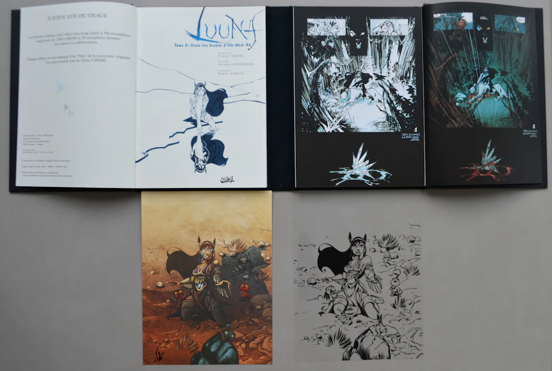 Nicolas Keramidas / Crisse - Luuna - 2004 - Tirage de luxe