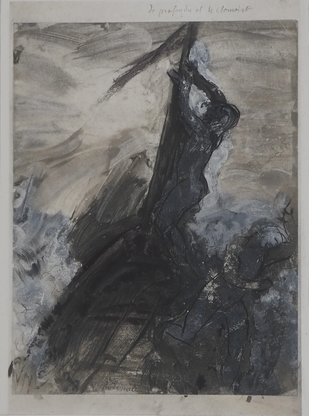 Auguste RODIN : Le grand voyage, Gravure