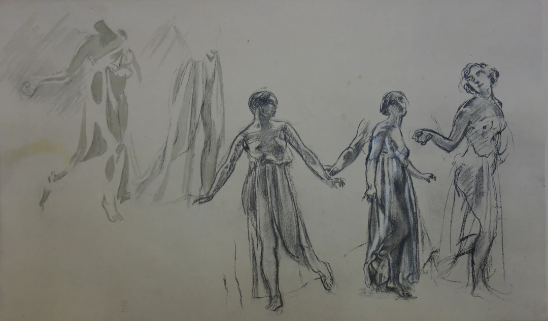 Maurice DENIS : Les Trois Graces - Lithographie signée