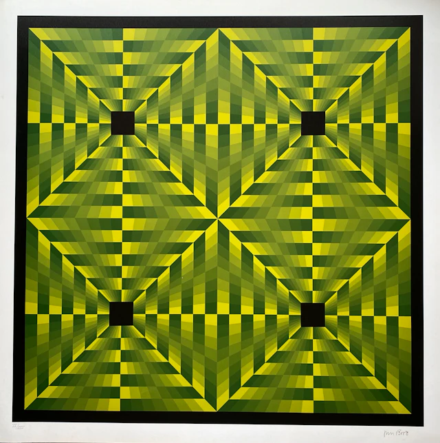 Jim Bird - tribute to Vasarely