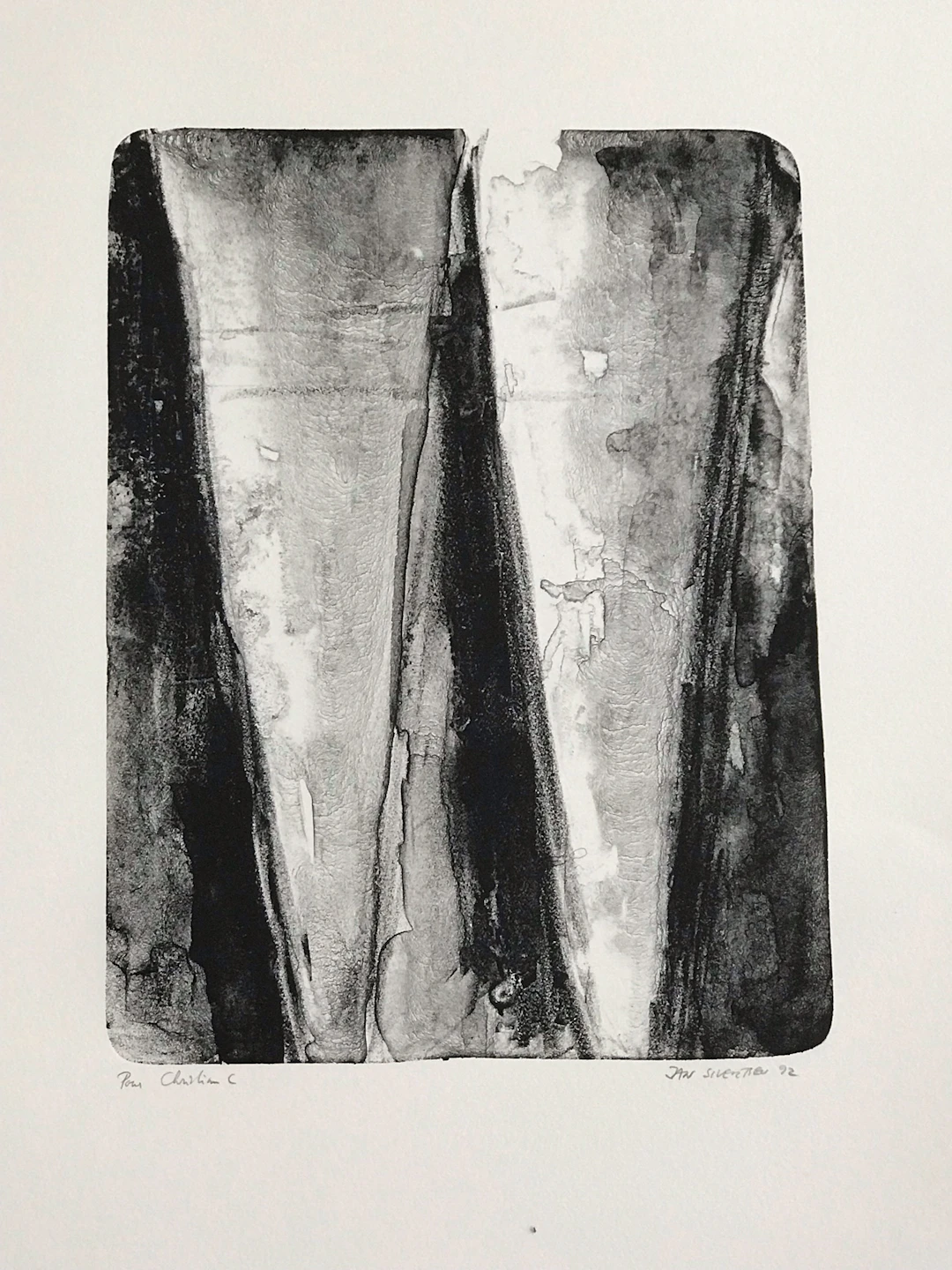 Jan Sivertsen - Lithographie originale