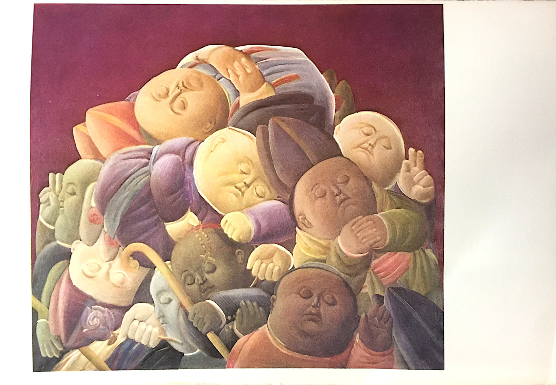 Fernando BOTERO - Sans titre - Lithographie