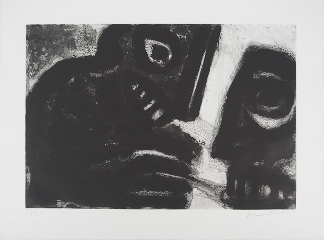 Bengt LINDSTROM : Le Rituel chamanique, Gravure originale signée