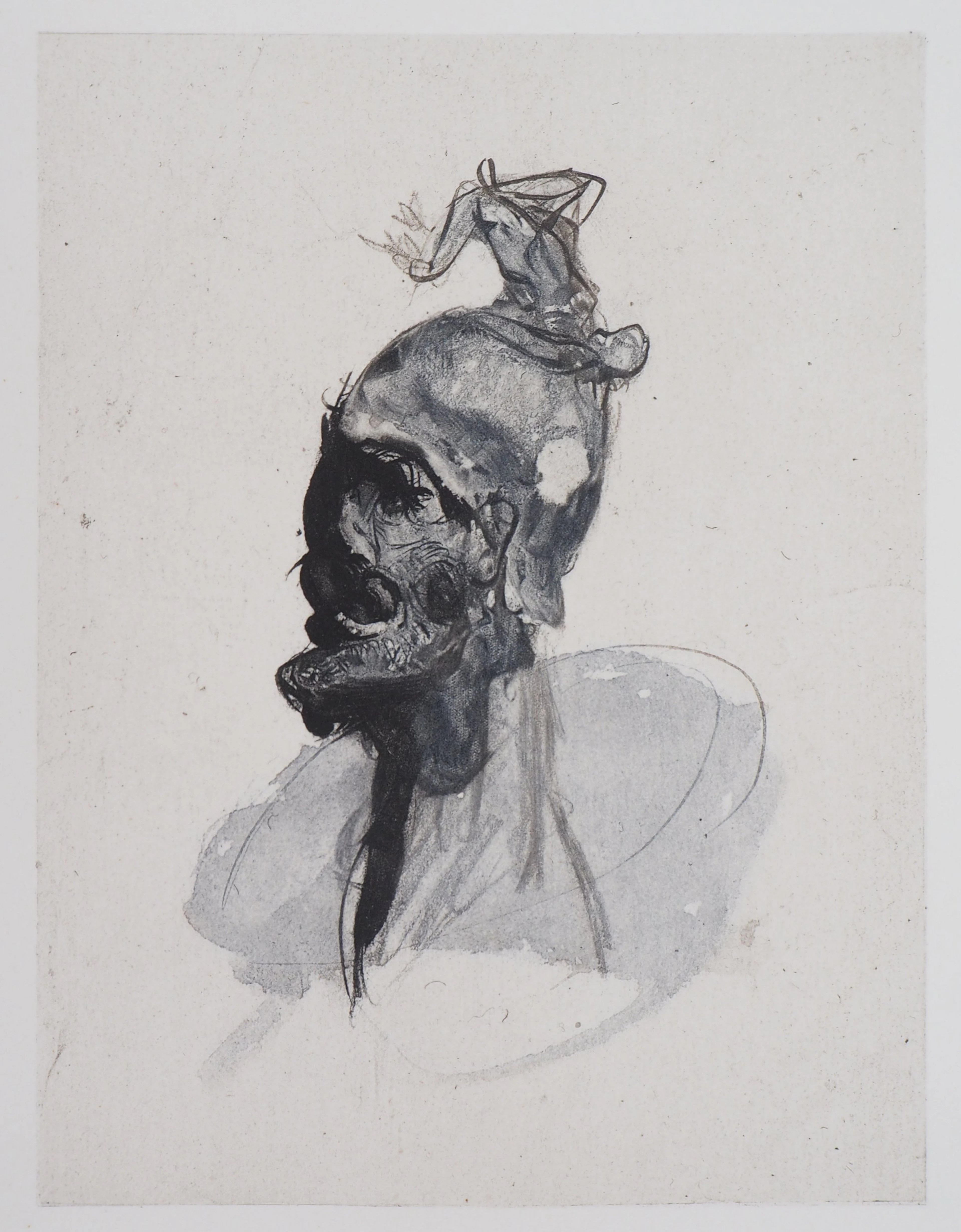 Auguste RODIN : La guerre, Gravure