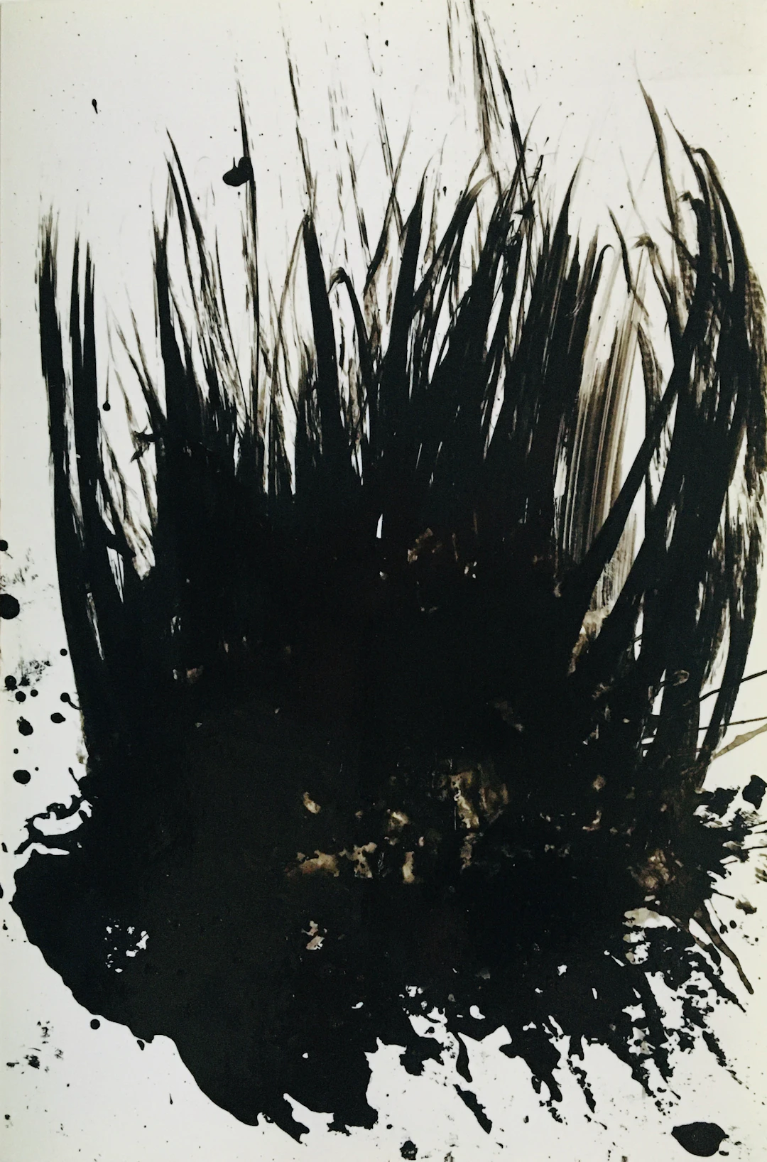 Philippe COGNEE - Broussailles, 2016 - Dessin signé