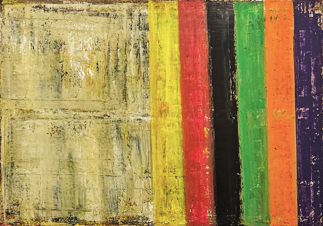 Mr Garcia - Driftwood 4 - Technique mixte sur toile