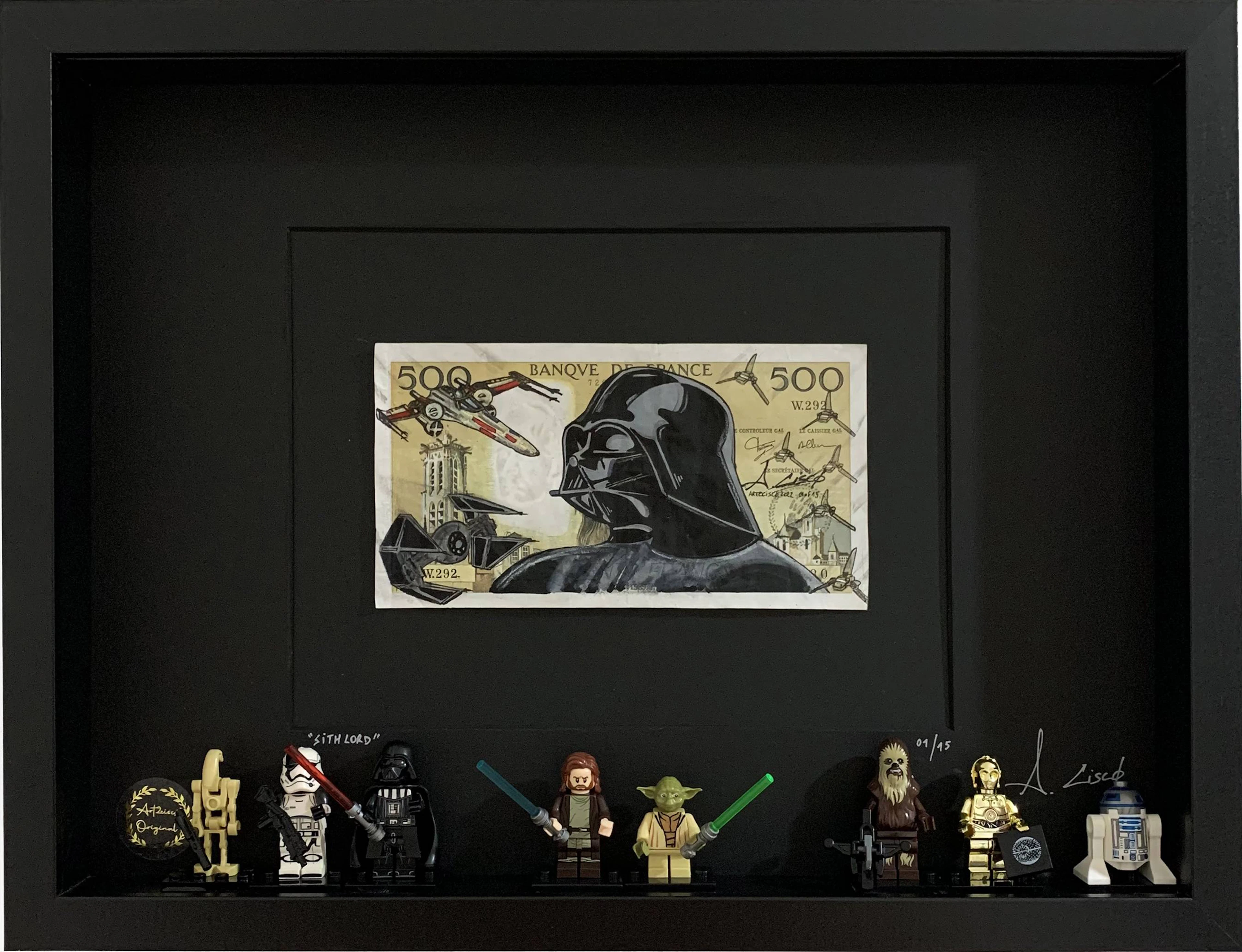 Cisco - Sith Lord, 2026 - Acrylique sur billet