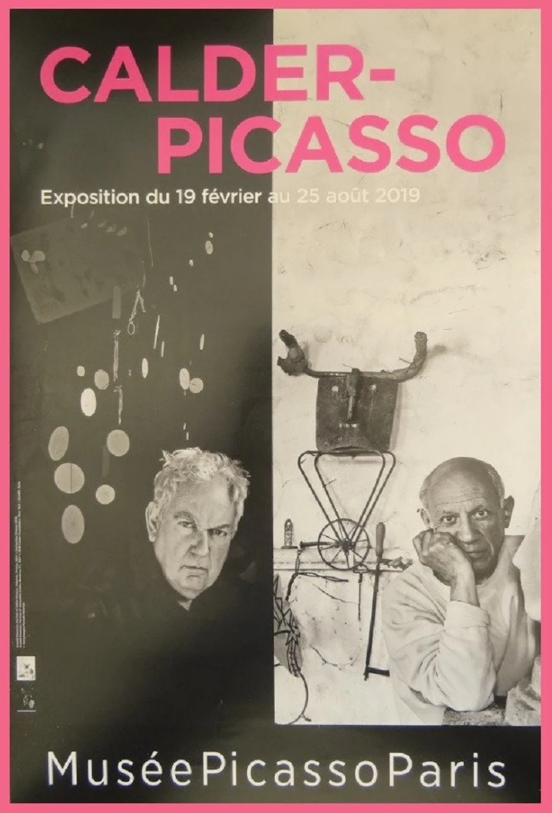 Alexander Calder et Pablo Picasso - Affiche originale d’exposition