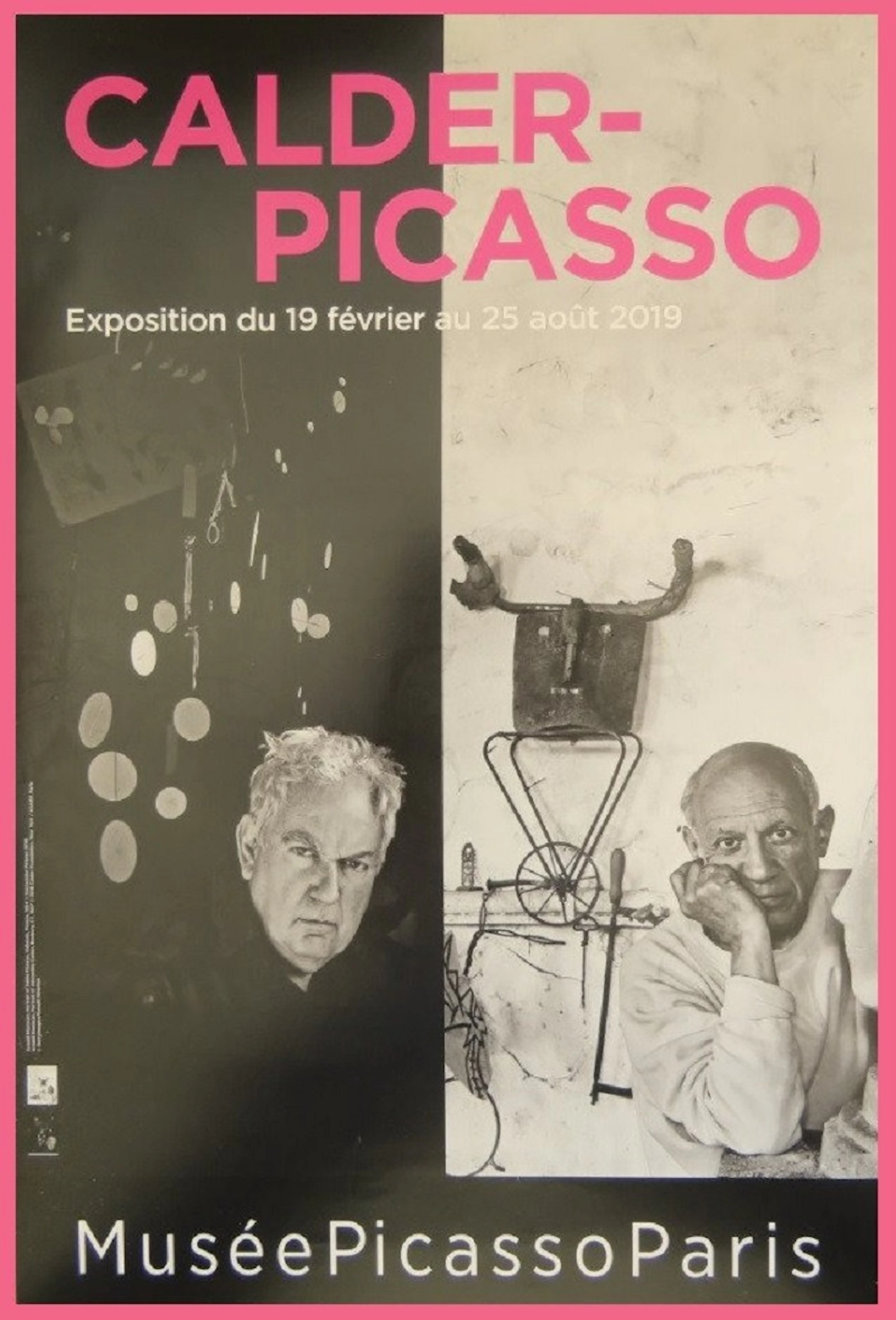 Alexander Calder et Pablo Picasso - Affiche originale d’exposition