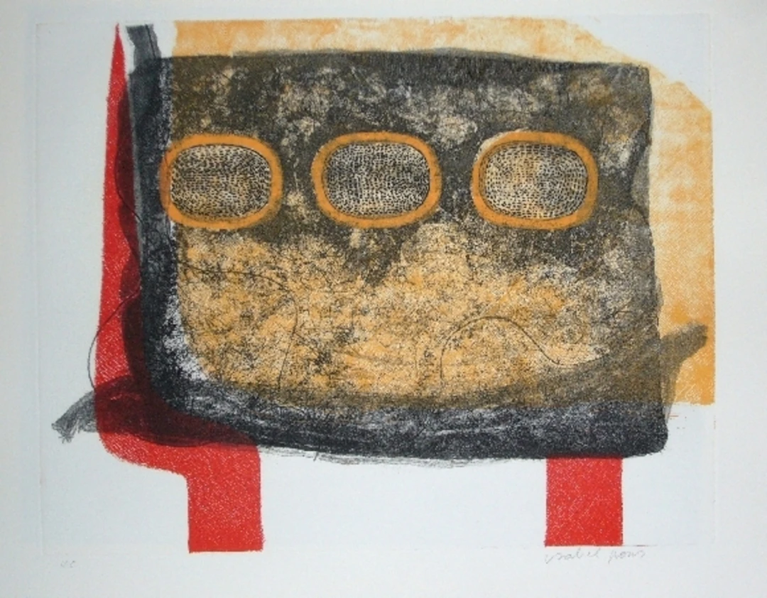 Isabel PONS - Composition 9, 1973 - Isabel PONS - Composition 11