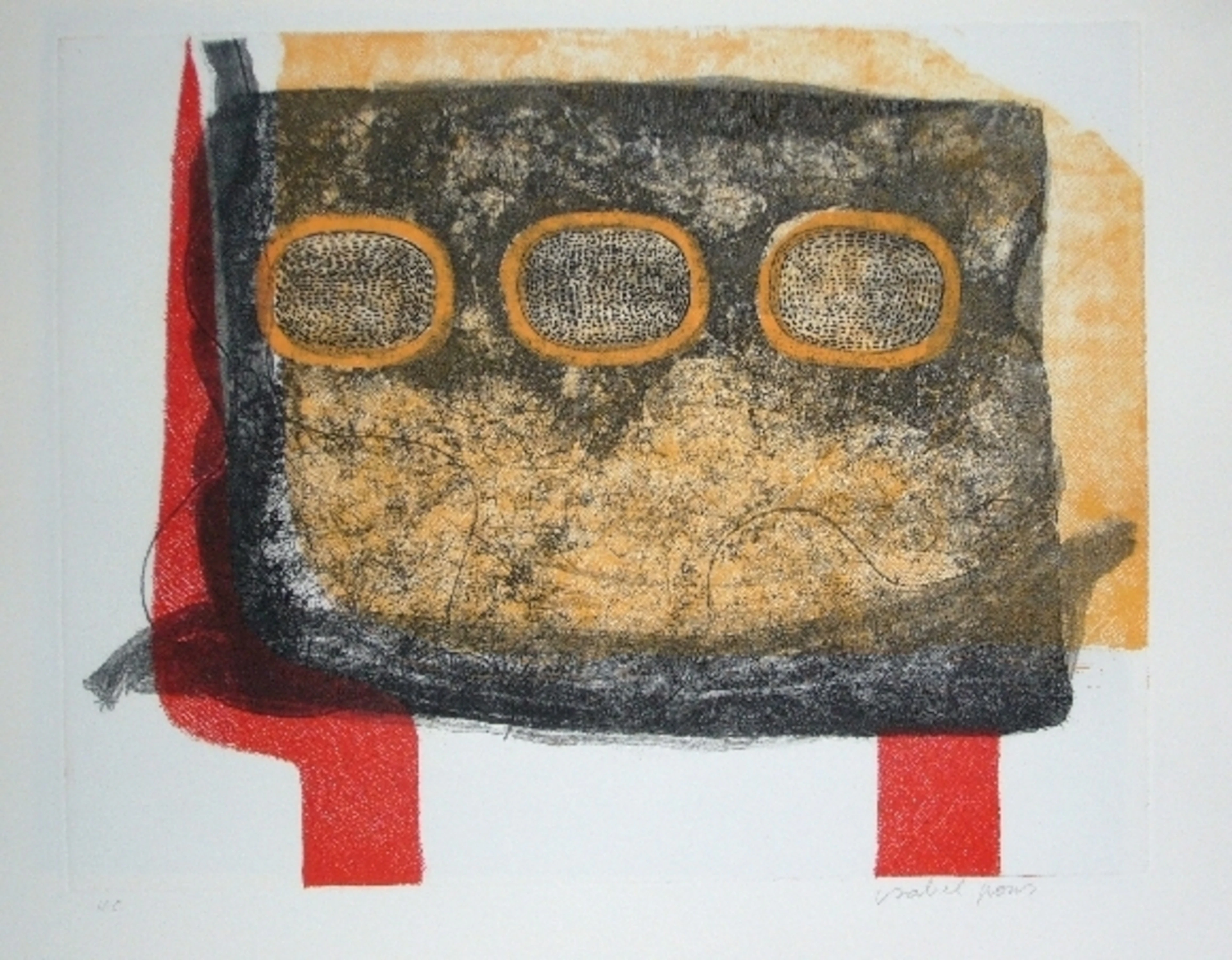 Isabel PONS - Composition 9, 1973 - Isabel PONS - Composition 11