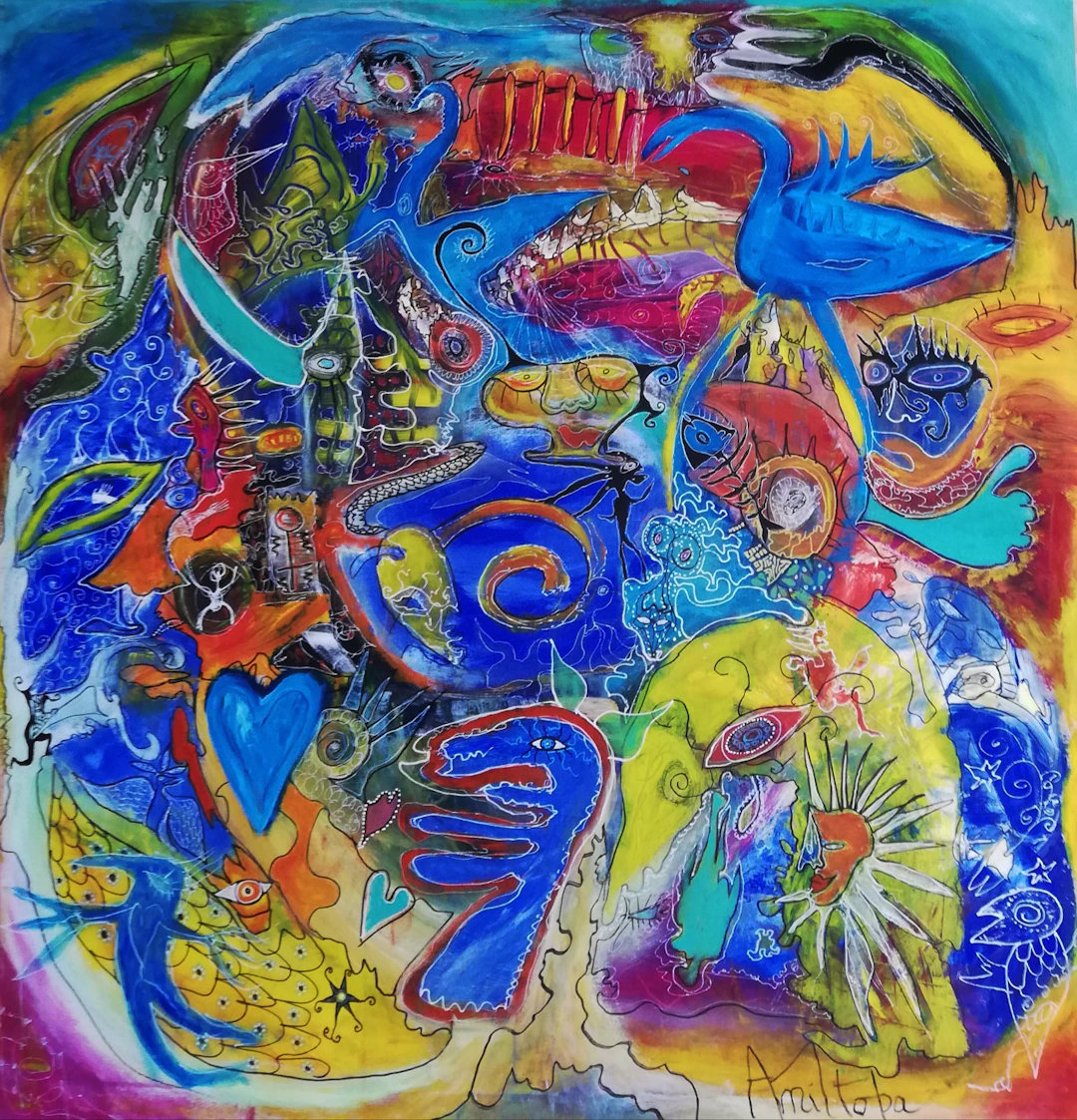 MANITOBA - Vol du Cygne bleu, 2020 - Technique mixte