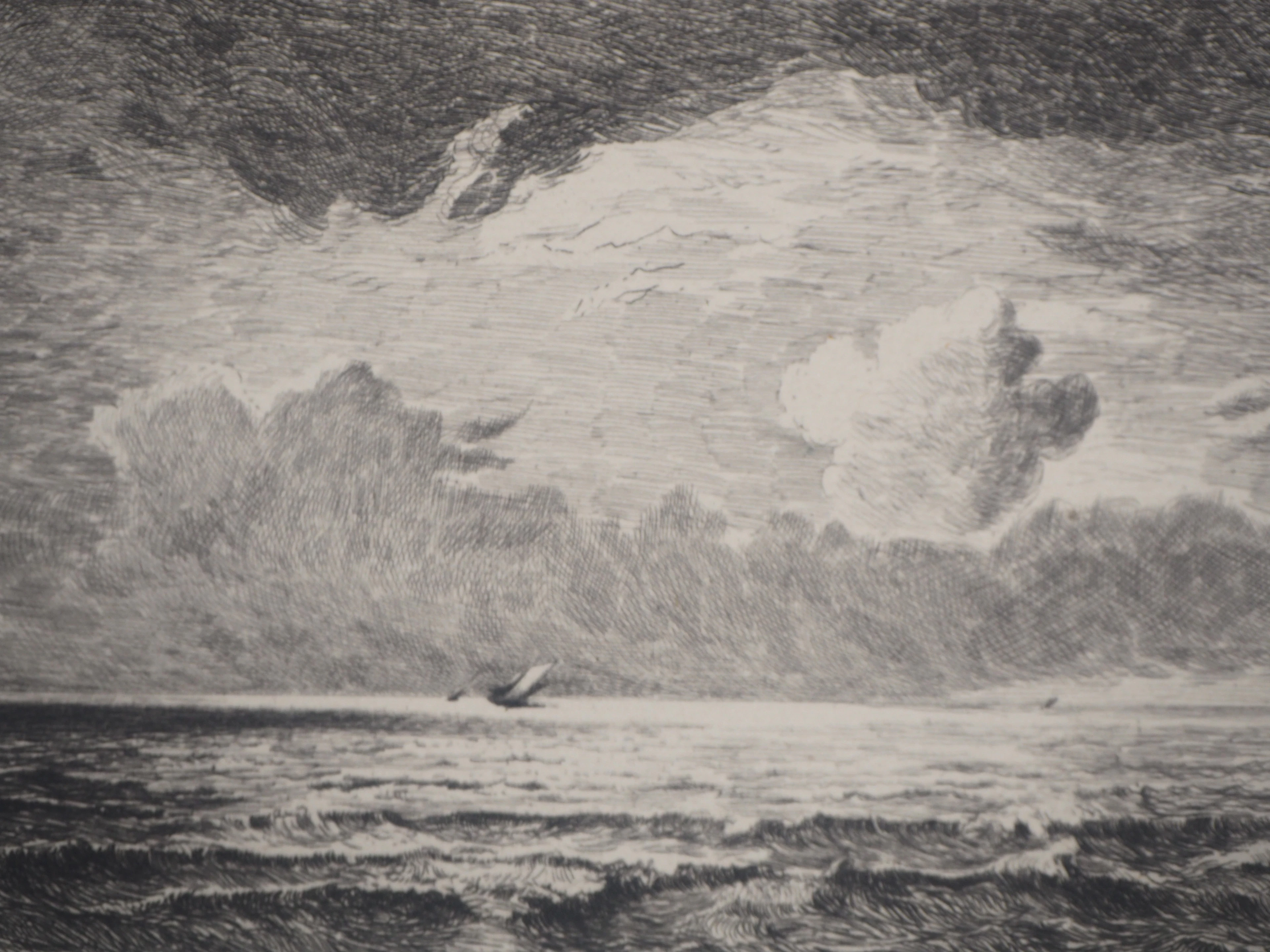 Jules DUPRE (d’après) - Grande Marine,1873 - Gravure