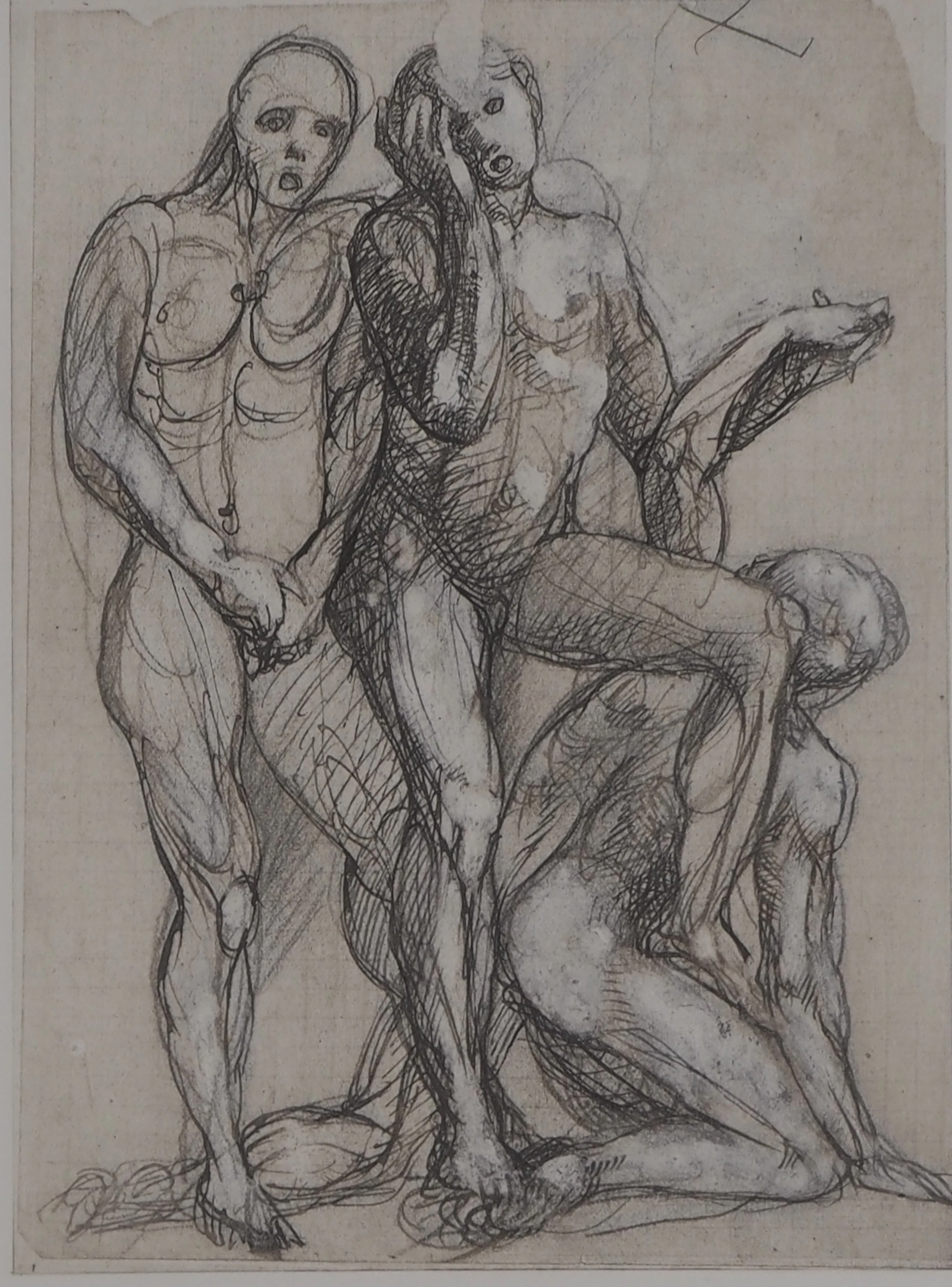 Auguste RODIN : La gêne, Gravure