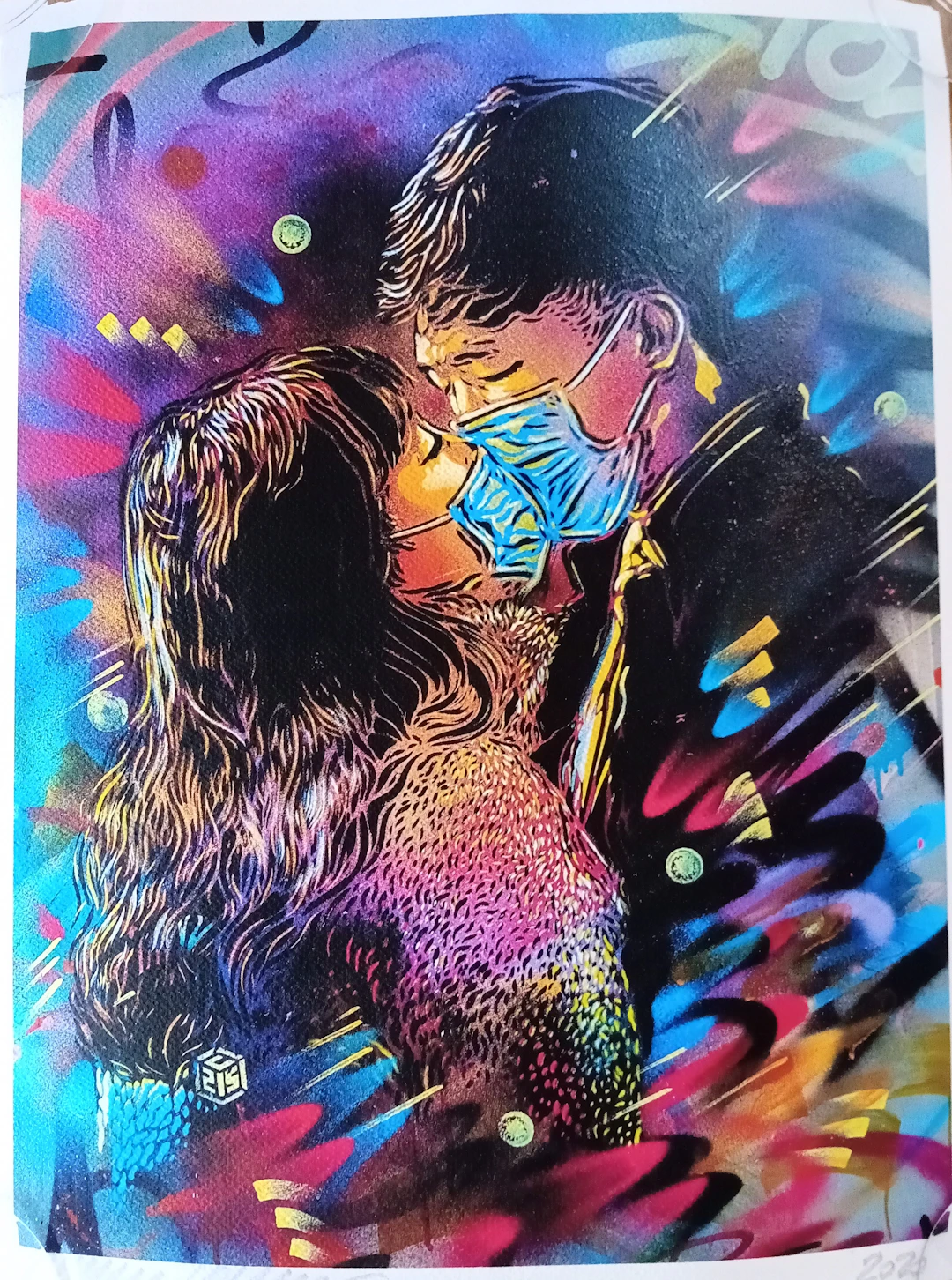 C215 -Firework, 2020 - Impression digitale signée