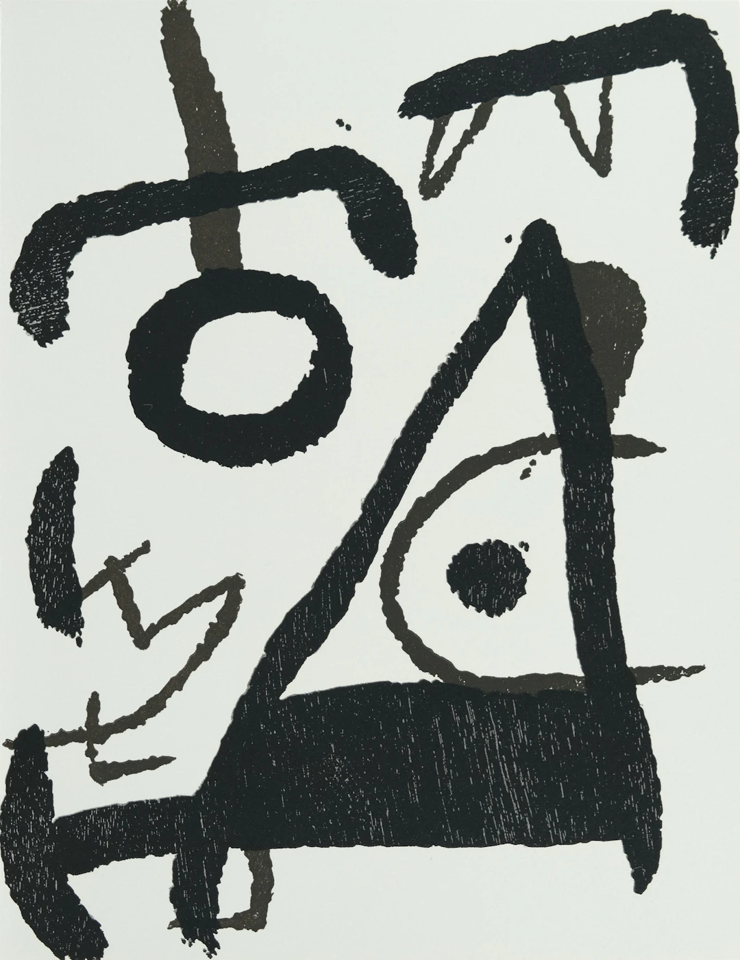 Joan MIRO : Equinoxe en noir et blanc - Gravure originale