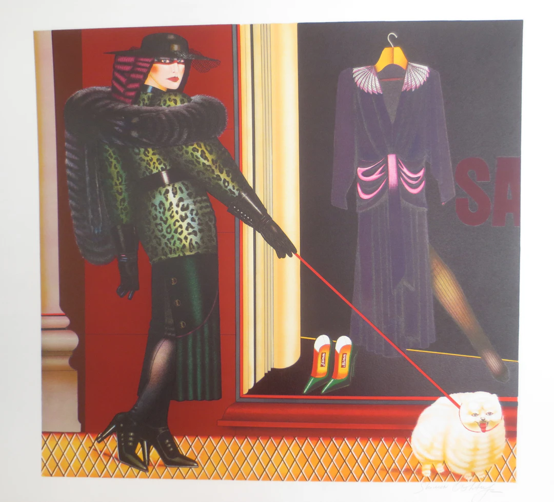 Shimon OKSHTEYN - Sale - Lithographie signée au crayon