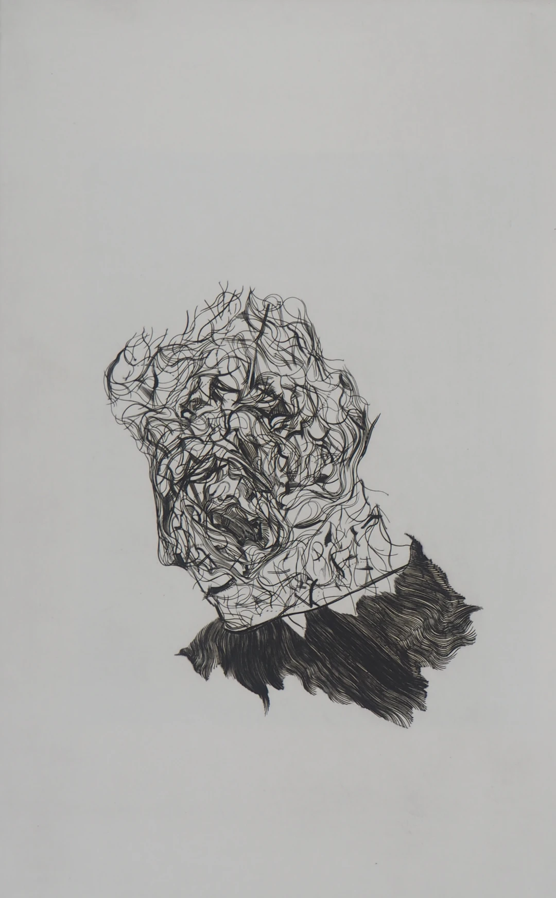 Nicolas-Simon Sochos -Portrait de musicien - Gravure originale signée