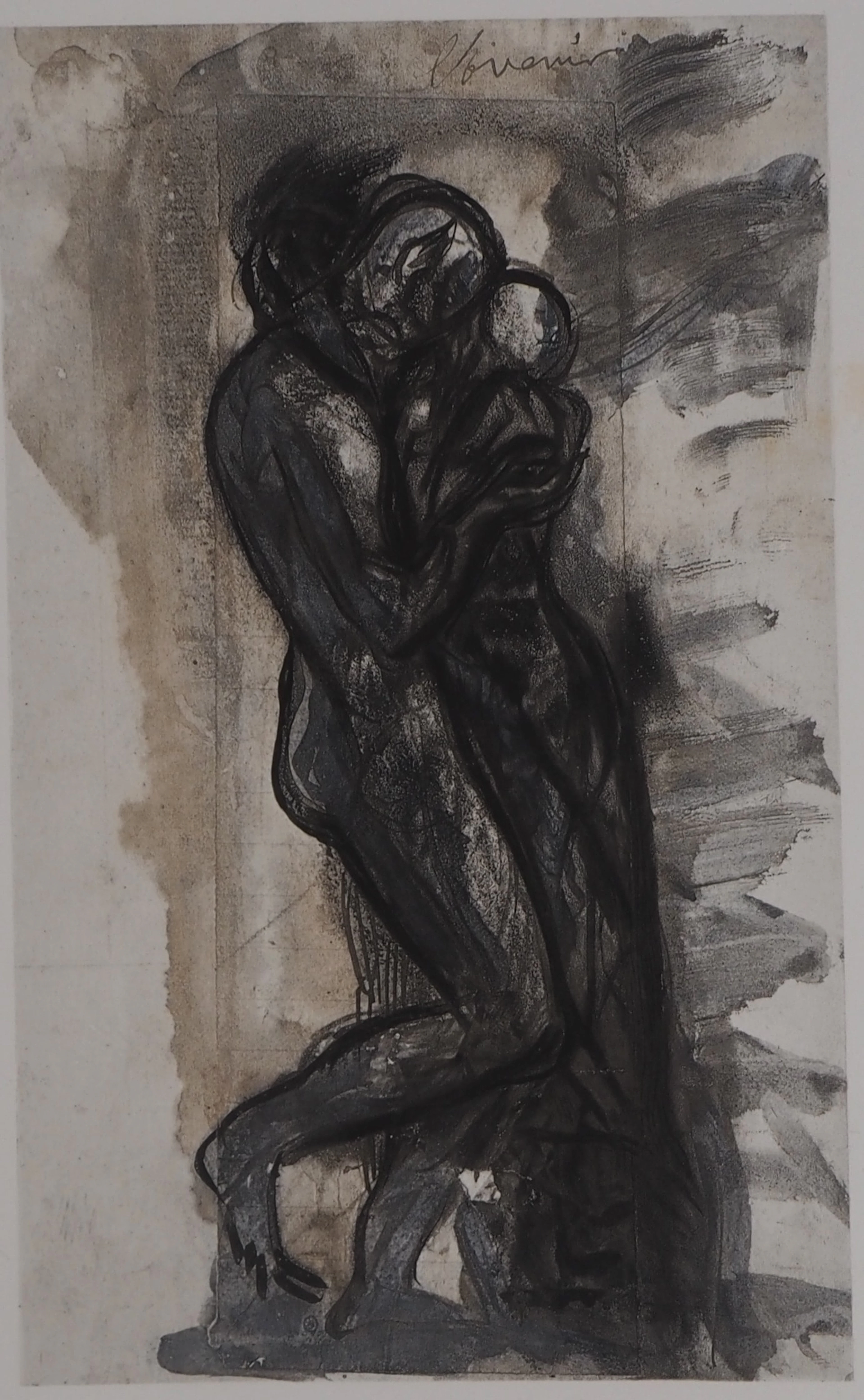 Auguste RODIN : L’étreinte, Gravure