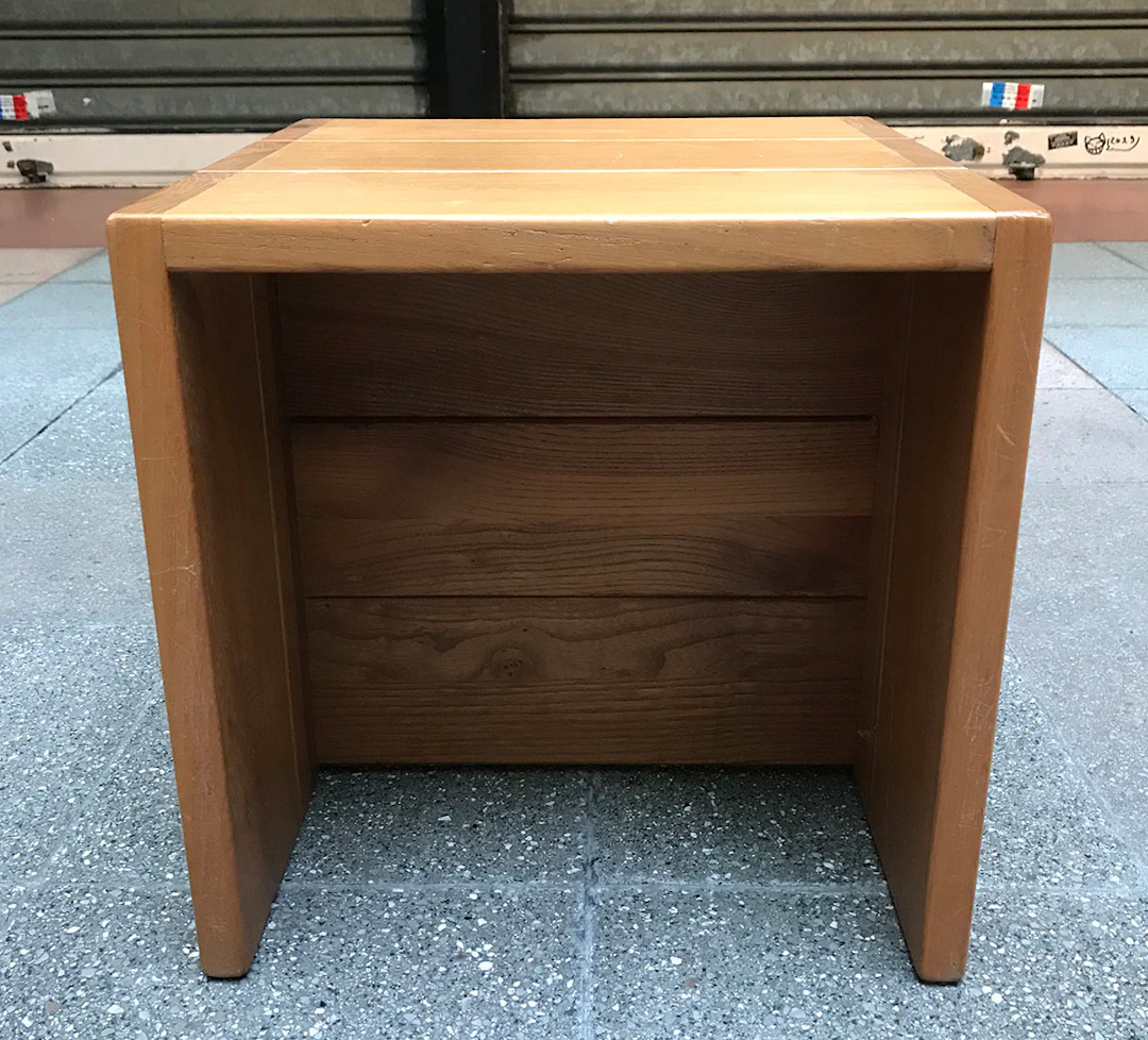 REGAIN et Roland HAEUSLER - Table Cube - circa 1981