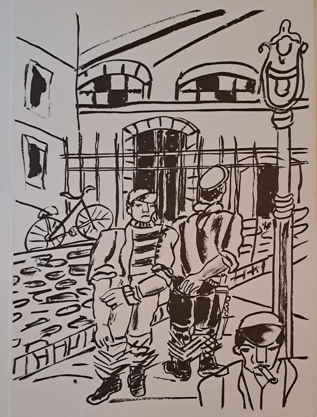 Fernand Léger (d’après) - Les Cyclistes - Lithographie offset