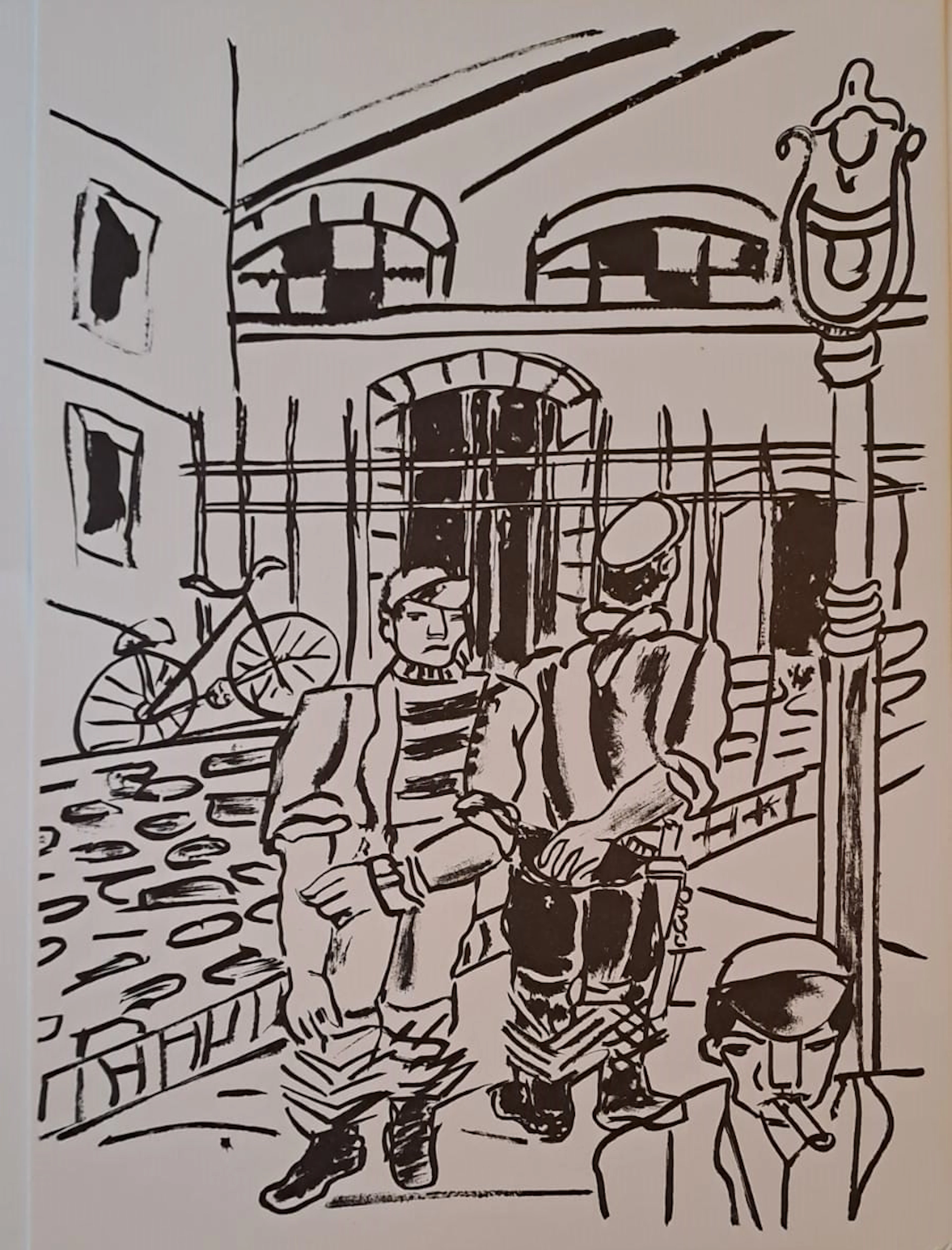 Fernand Léger (d’après) - Les Cyclistes - Lithographie offset