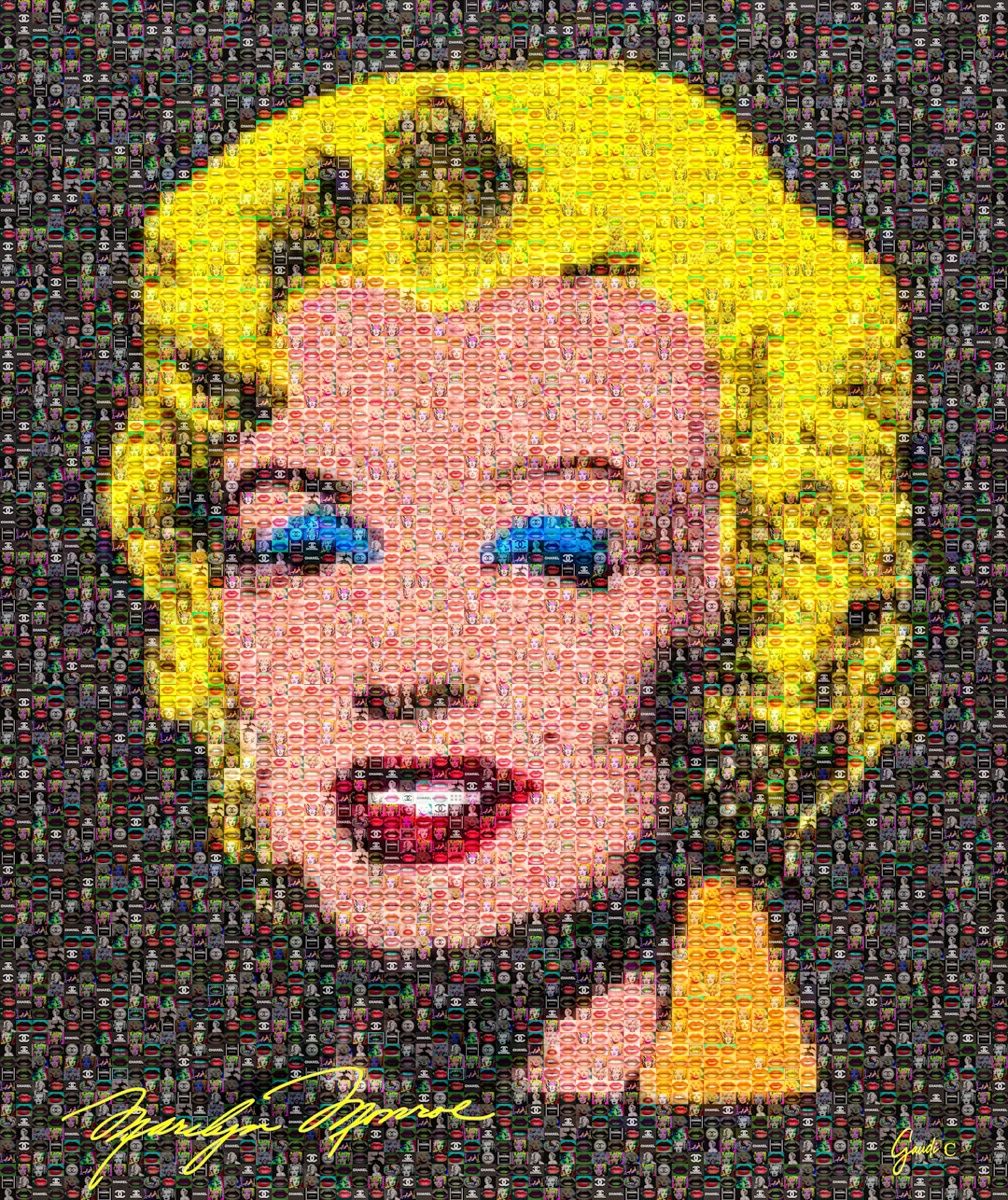 Gaudi .C marilyn-chanel-pop-art (2025)