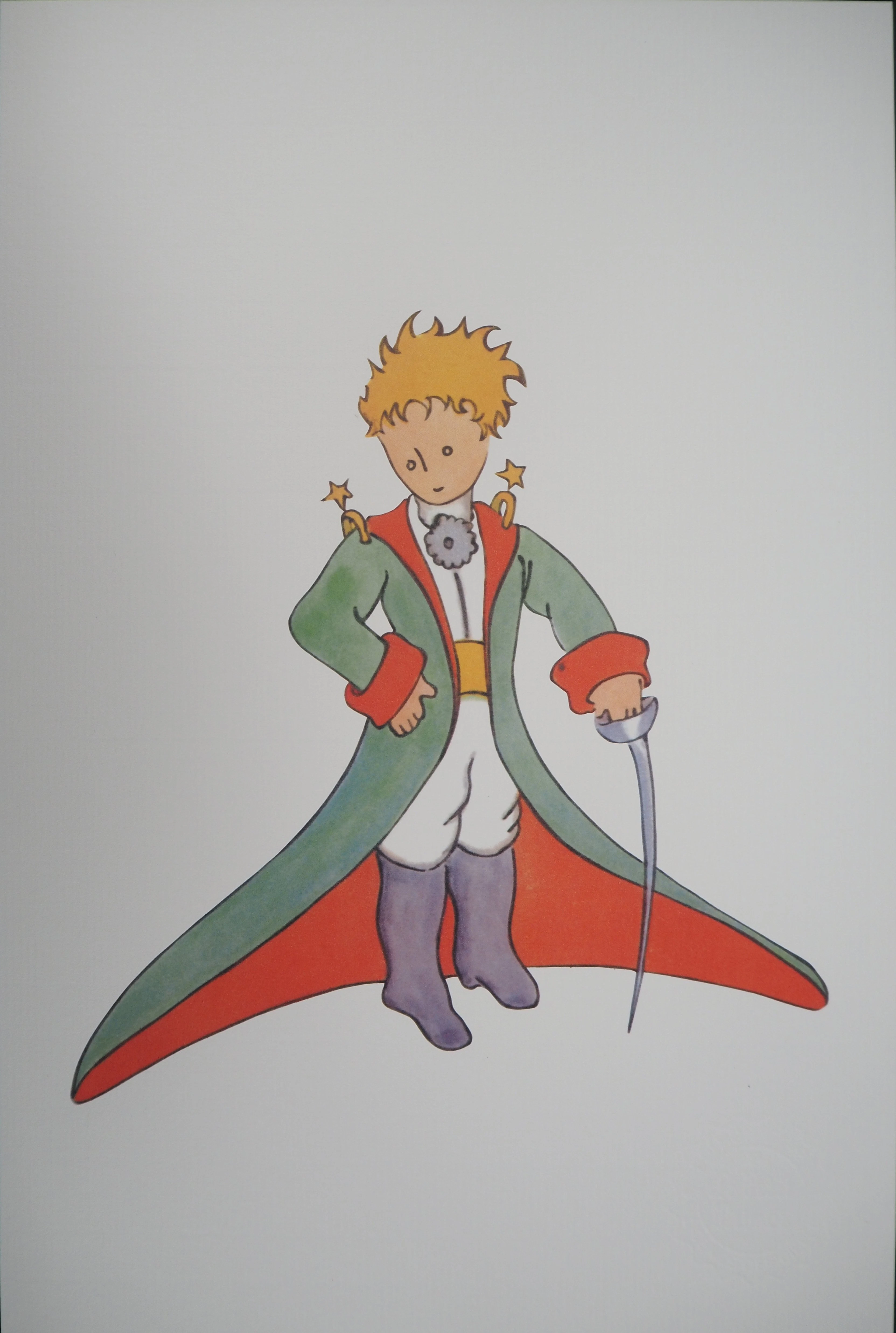 Antoine de Saint-Exupéry - Le petit prince et son manteau, 2022 -