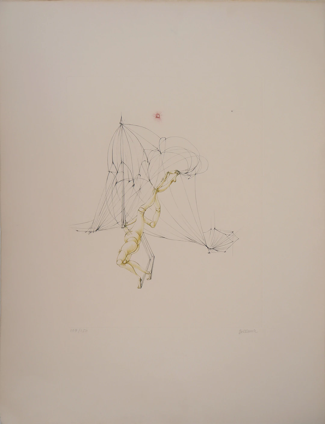 Hans BELLMER - Le pantin - Gravure originale signée et numérotée