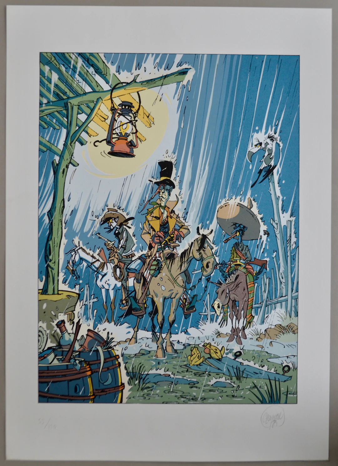Cromwell - Le retour du Kid, 1989 - Sérigraphie