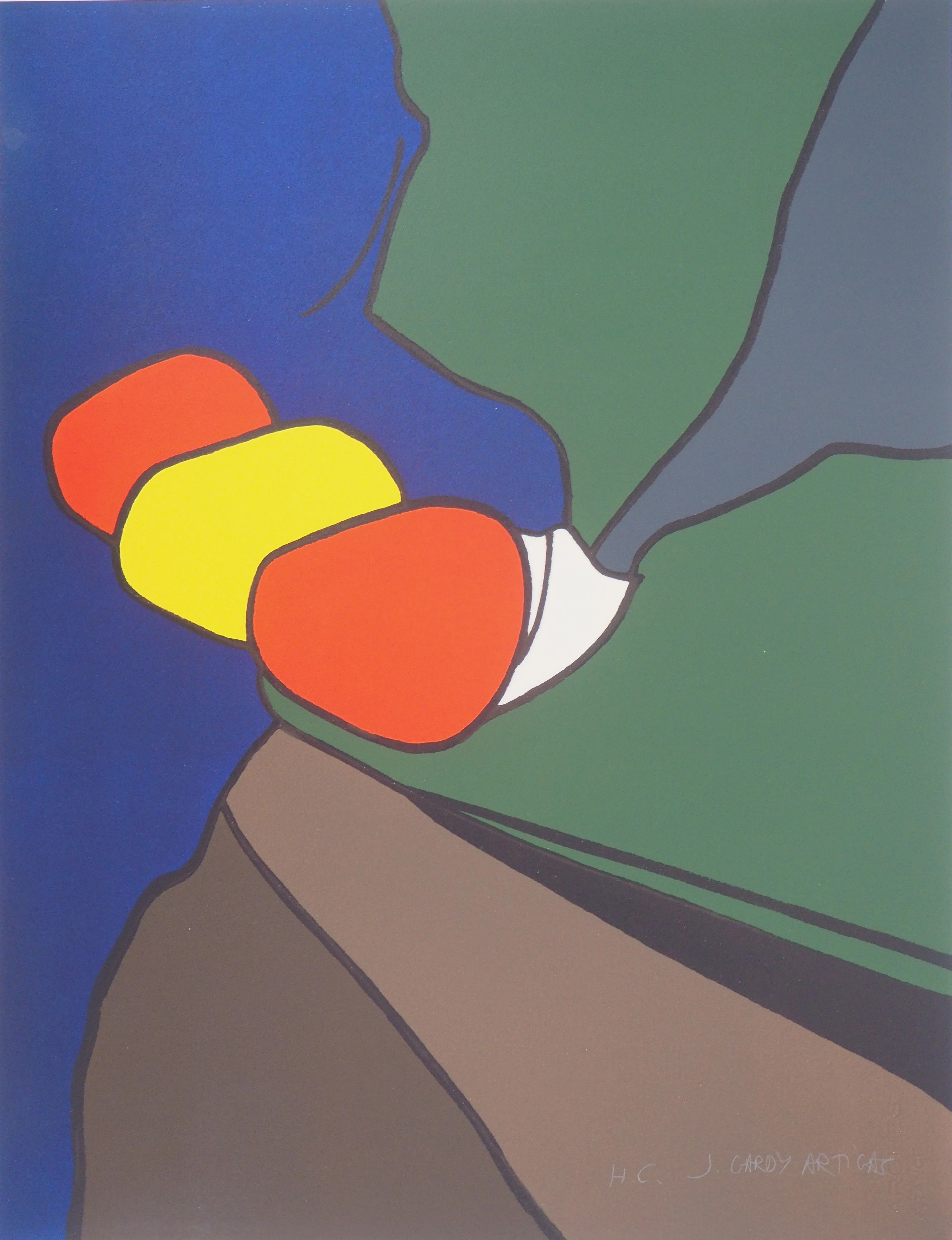Joan GARDY ARTIGAS : Los inseparables - Lithographie originale signée